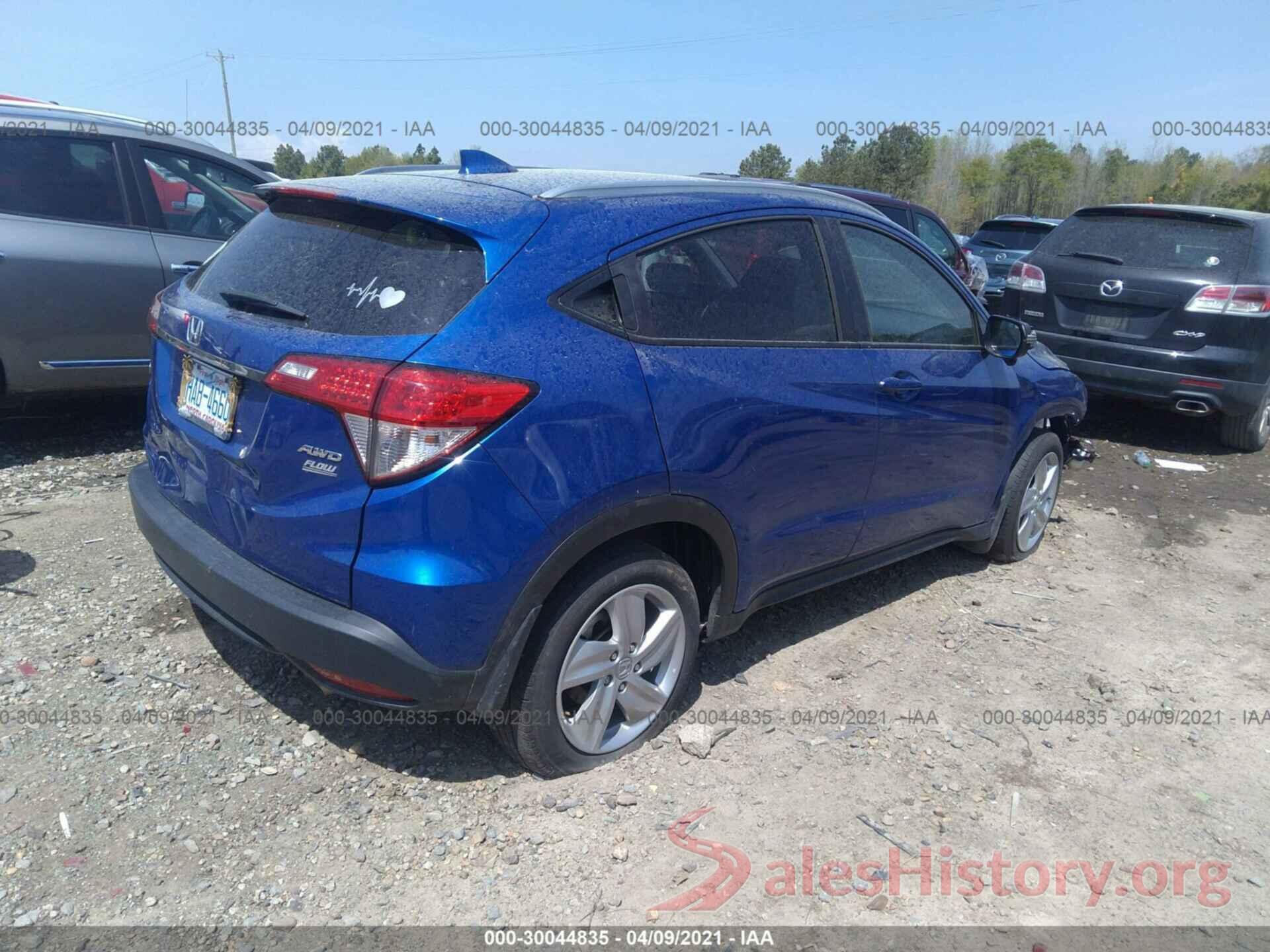 3CZRU6H5XKM703906 2019 HONDA HR-V