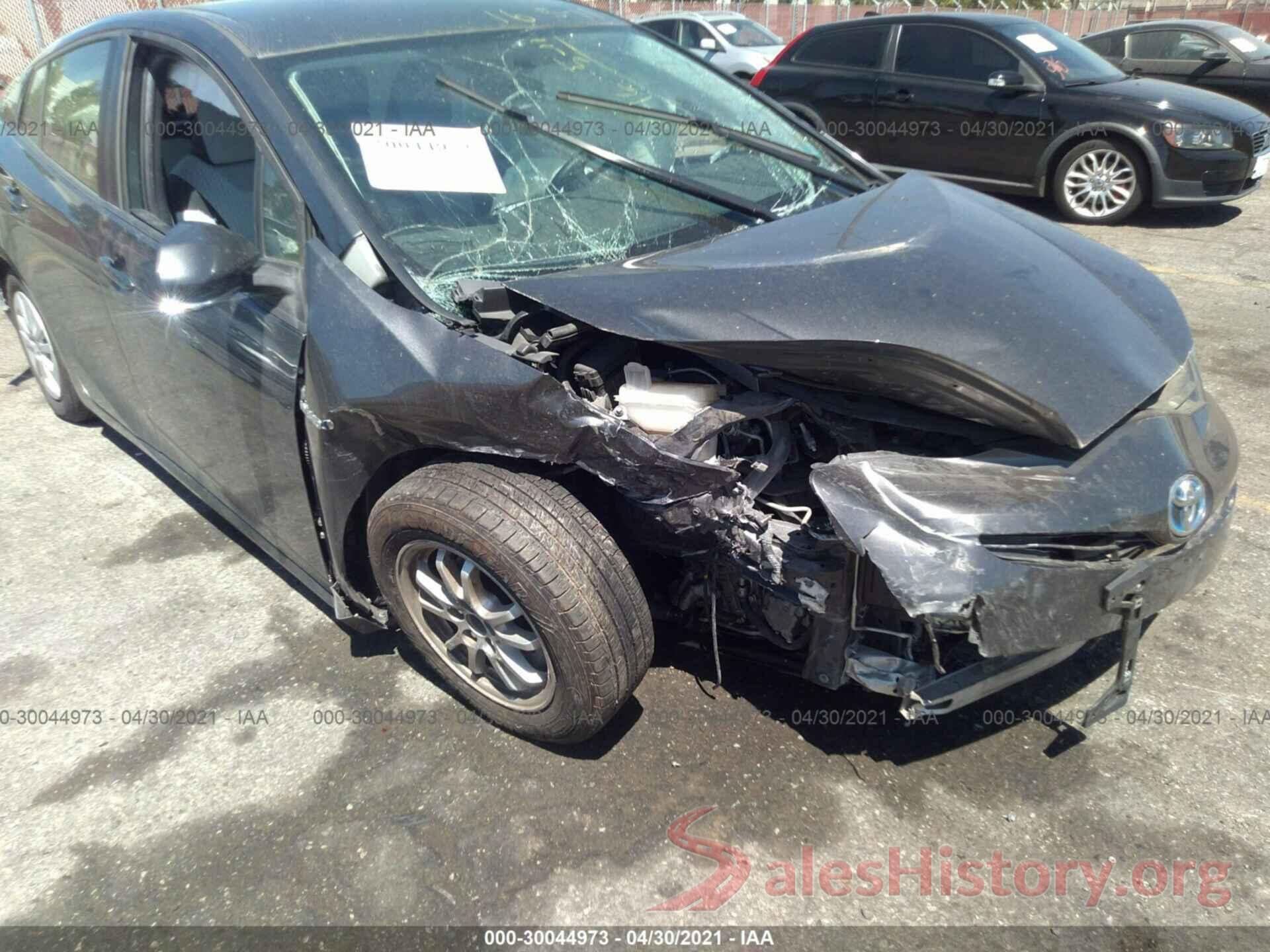 JTDKBRFU7G3010809 2016 TOYOTA PRIUS