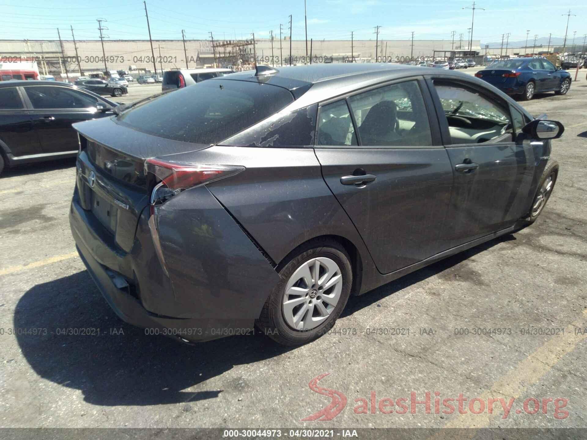 JTDKBRFU7G3010809 2016 TOYOTA PRIUS