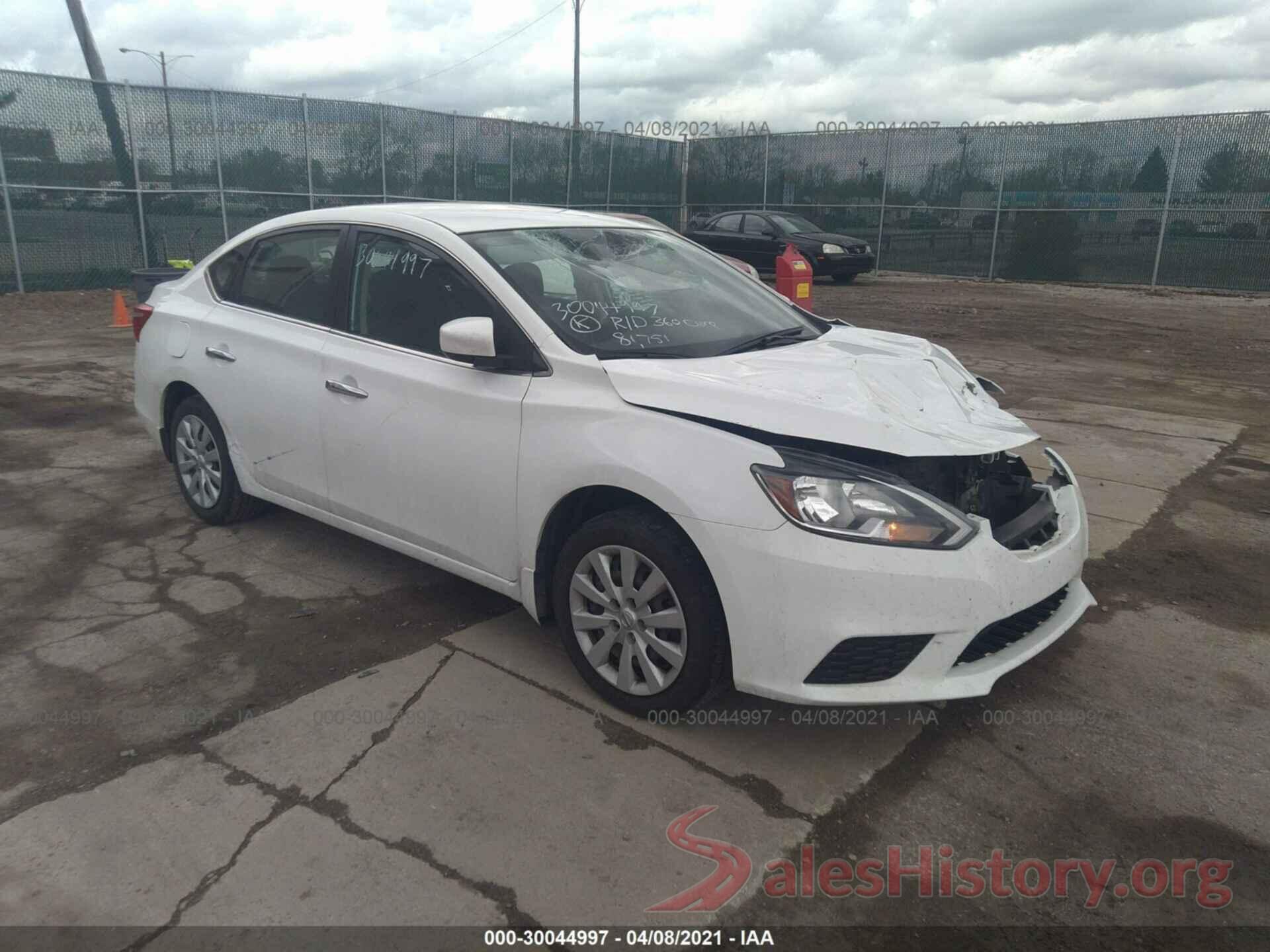 3N1AB7APXHY396980 2017 NISSAN SENTRA