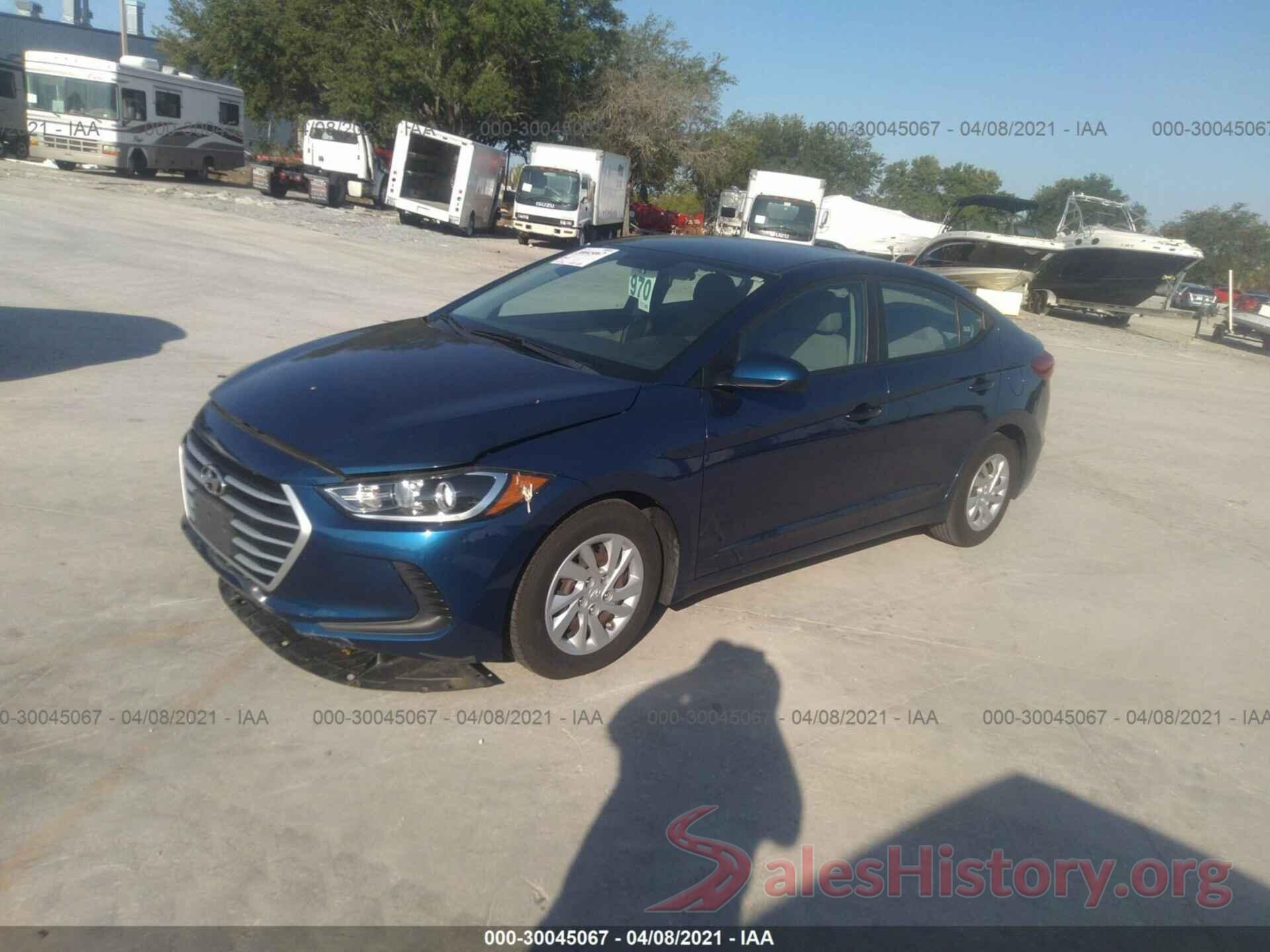 5NPD74LFXHH175231 2017 HYUNDAI ELANTRA