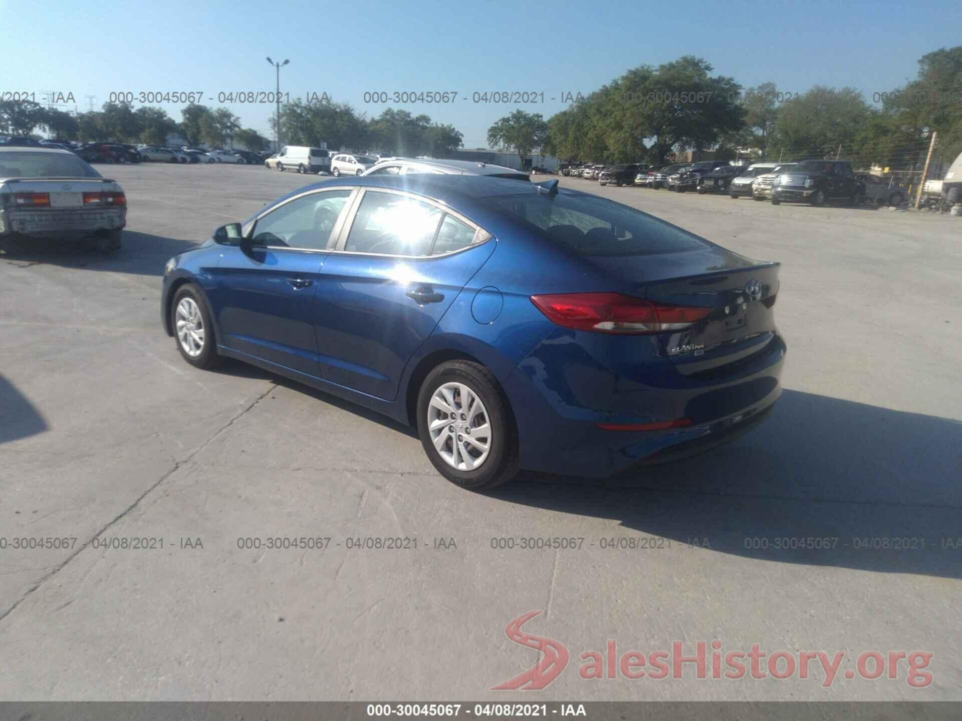 5NPD74LFXHH175231 2017 HYUNDAI ELANTRA