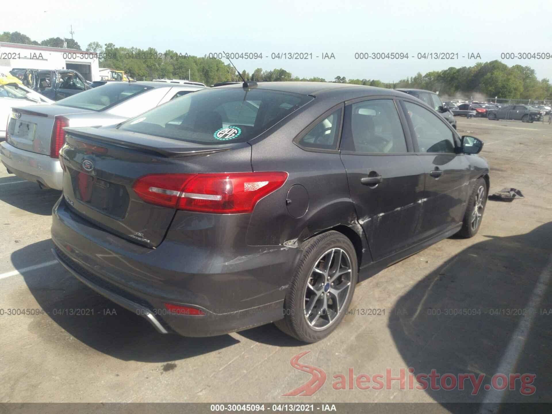 1FADP3F2XGL389459 2016 FORD FOCUS