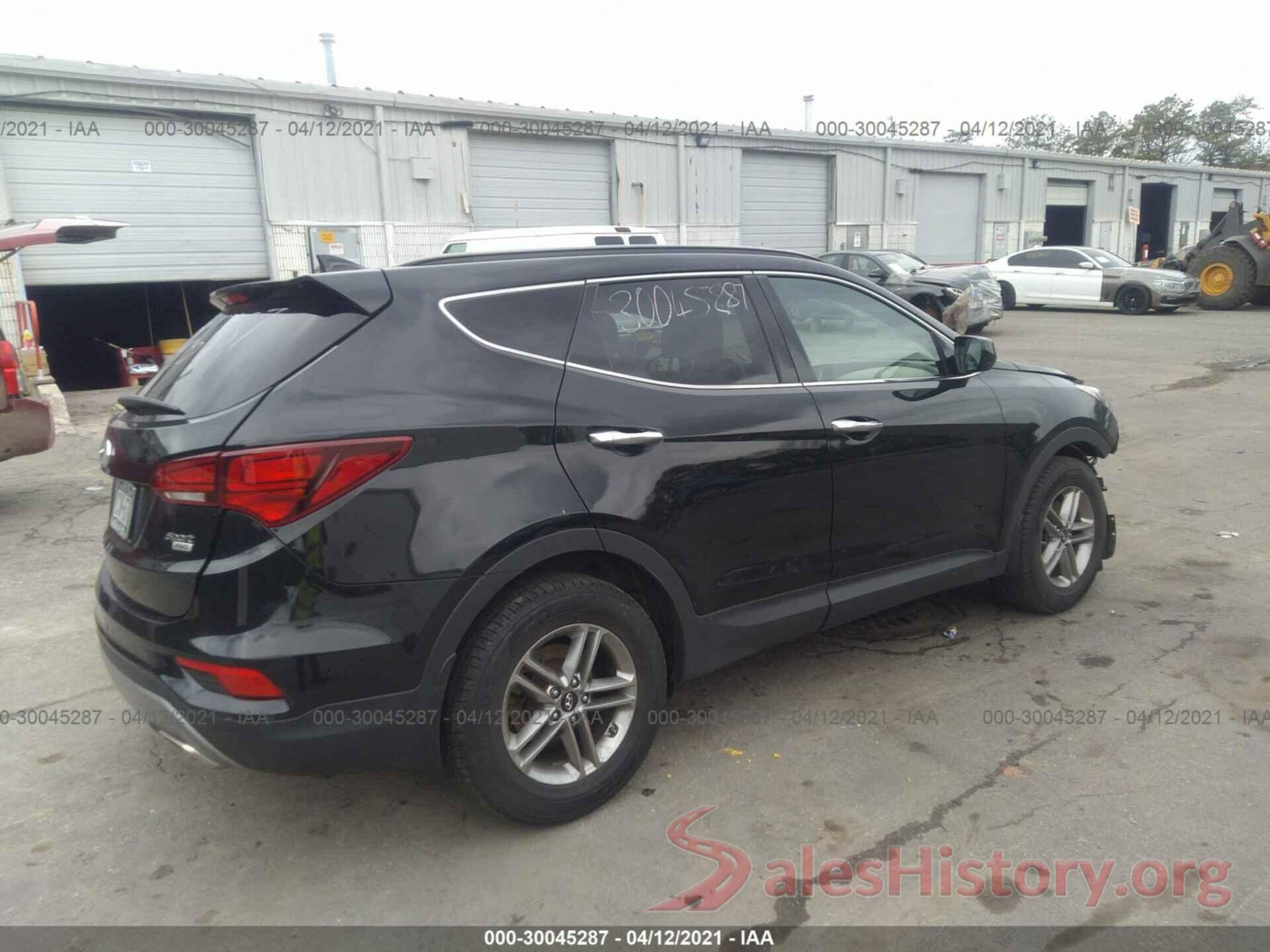 5NMZUDLB6HH041616 2017 HYUNDAI SANTA FE SPORT