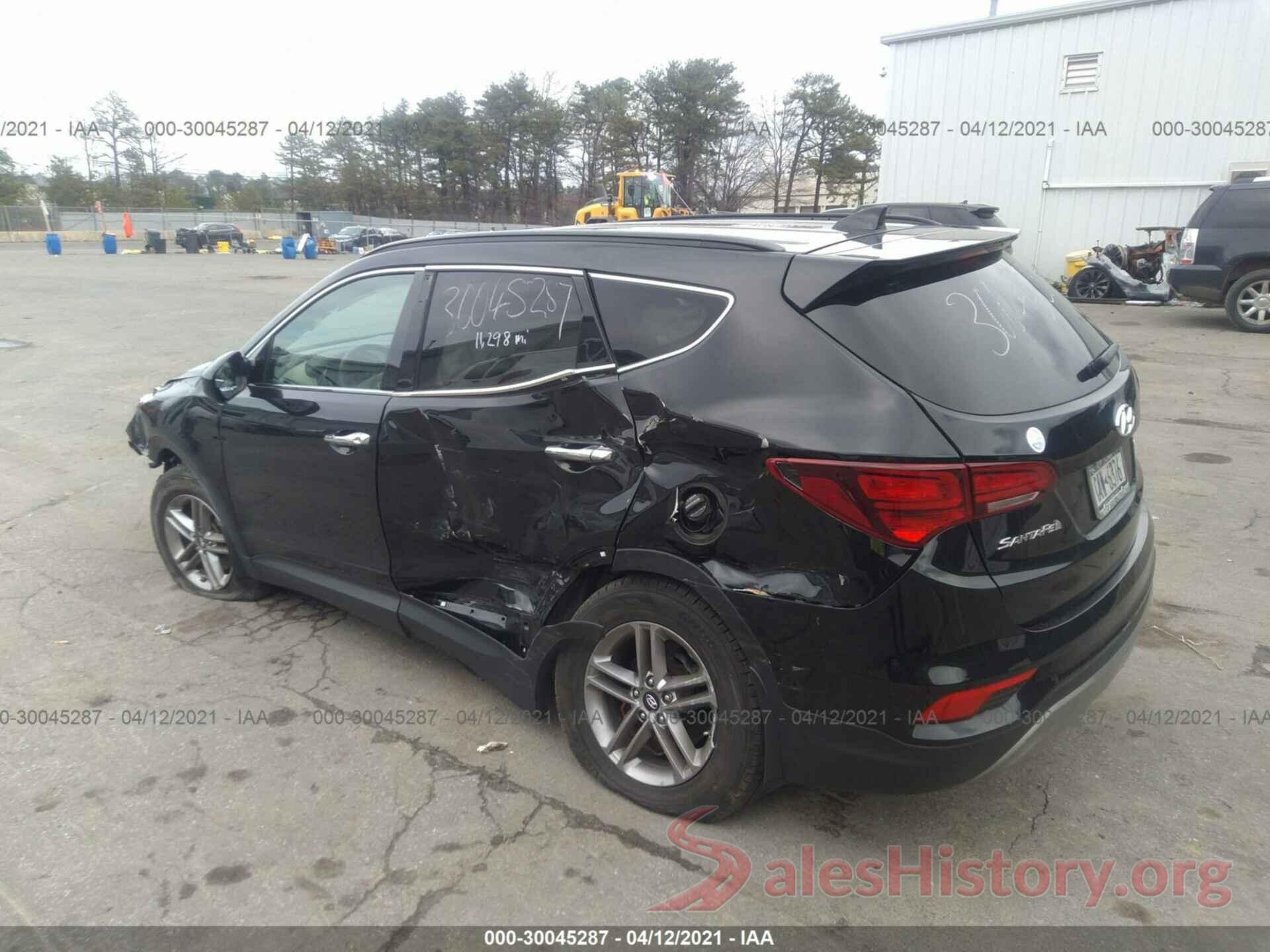 5NMZUDLB6HH041616 2017 HYUNDAI SANTA FE SPORT