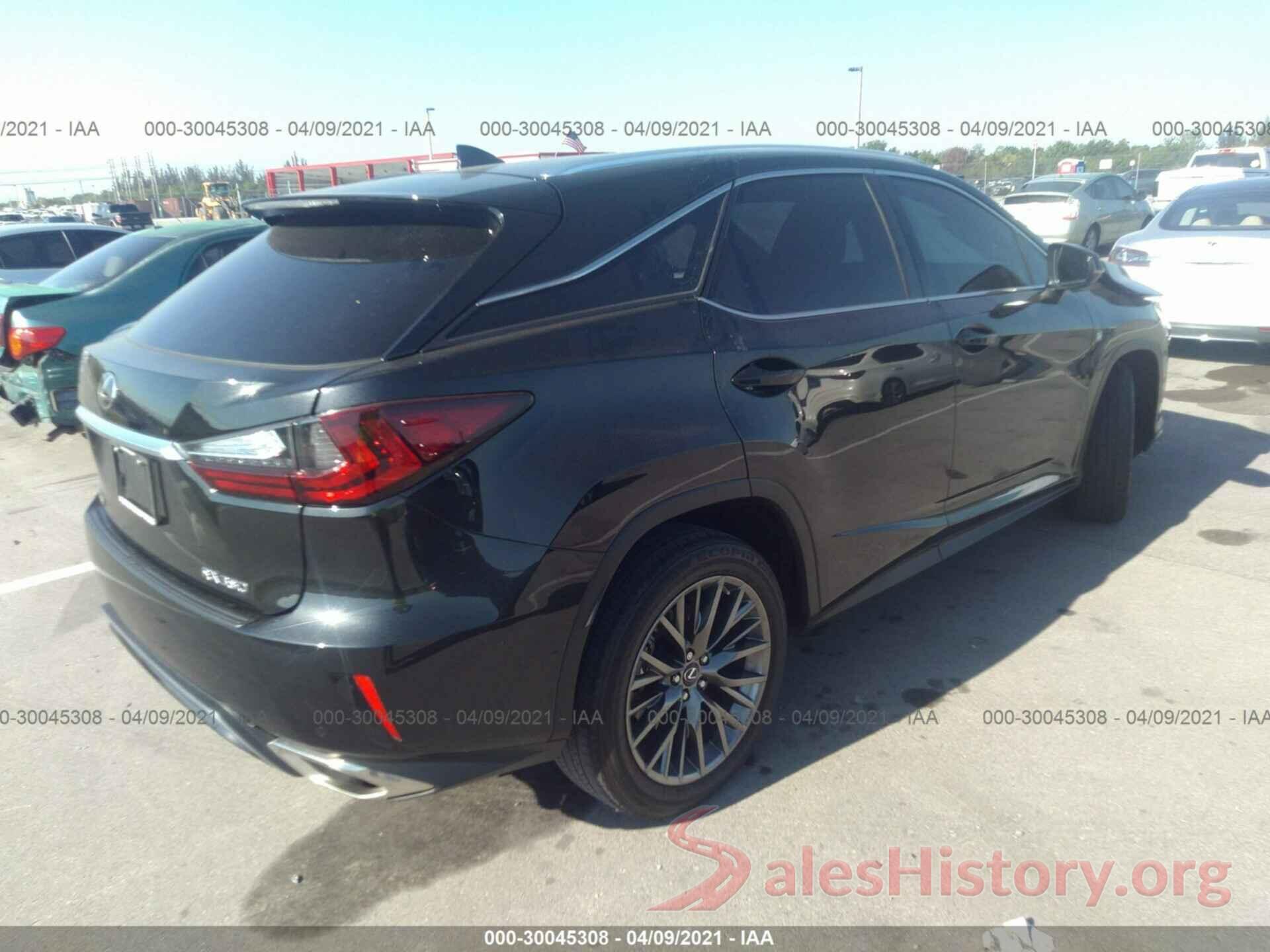 2T2BZMCA4KC176631 2019 LEXUS RX