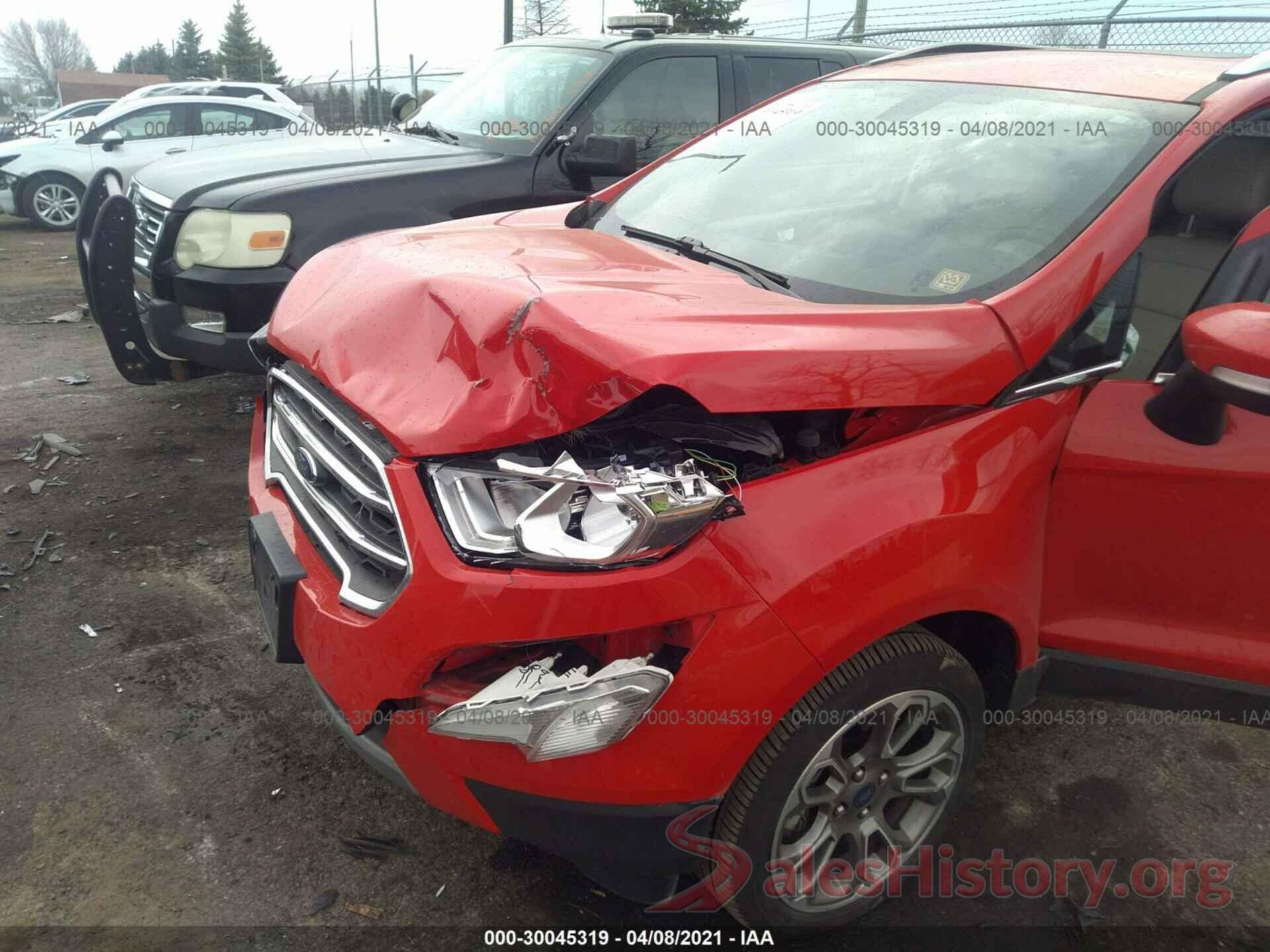 MAJ6S3KL6KC296534 2019 FORD ECOSPORT