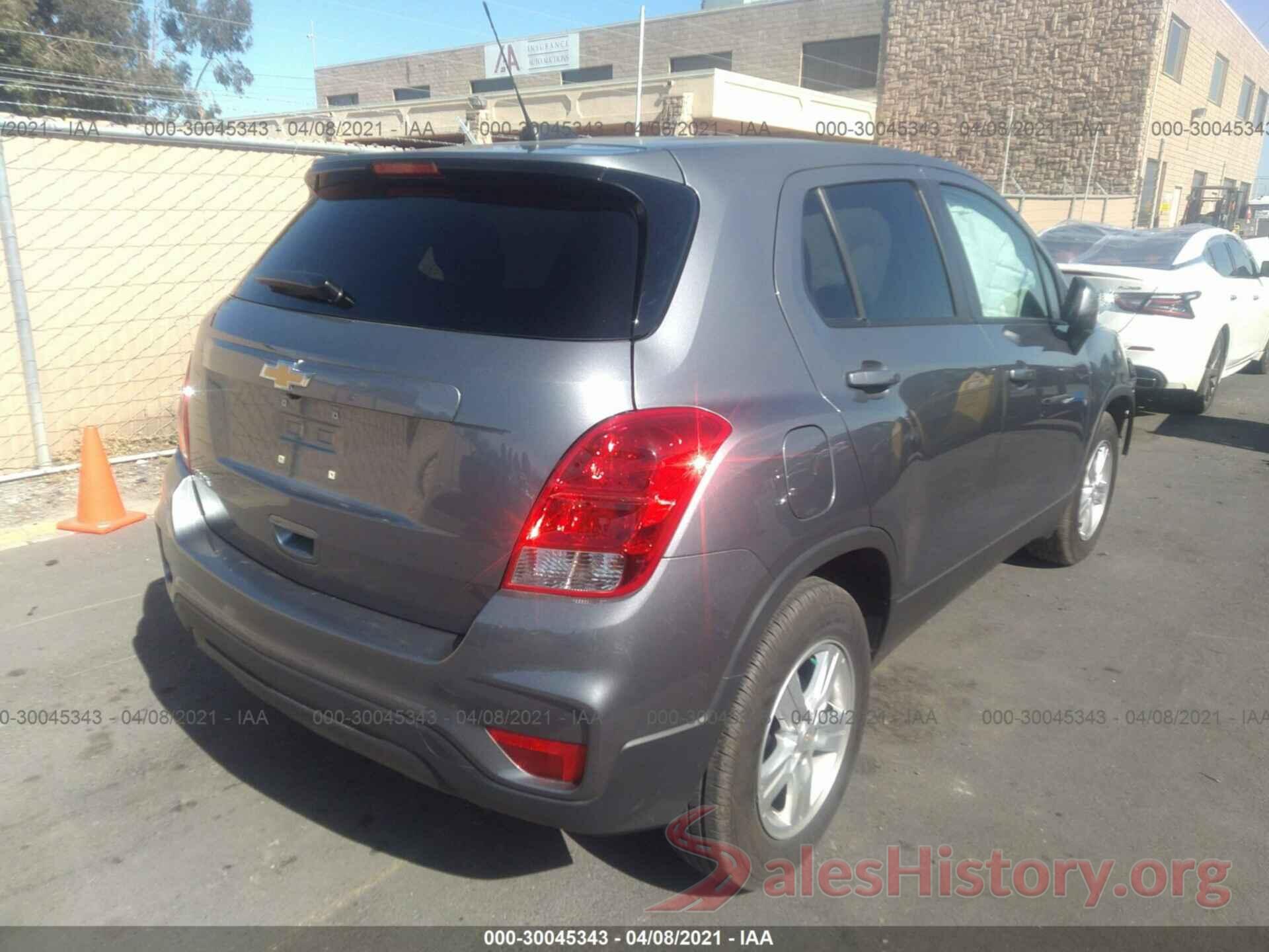 3GNCJKSBXLL276964 2020 CHEVROLET TRAX