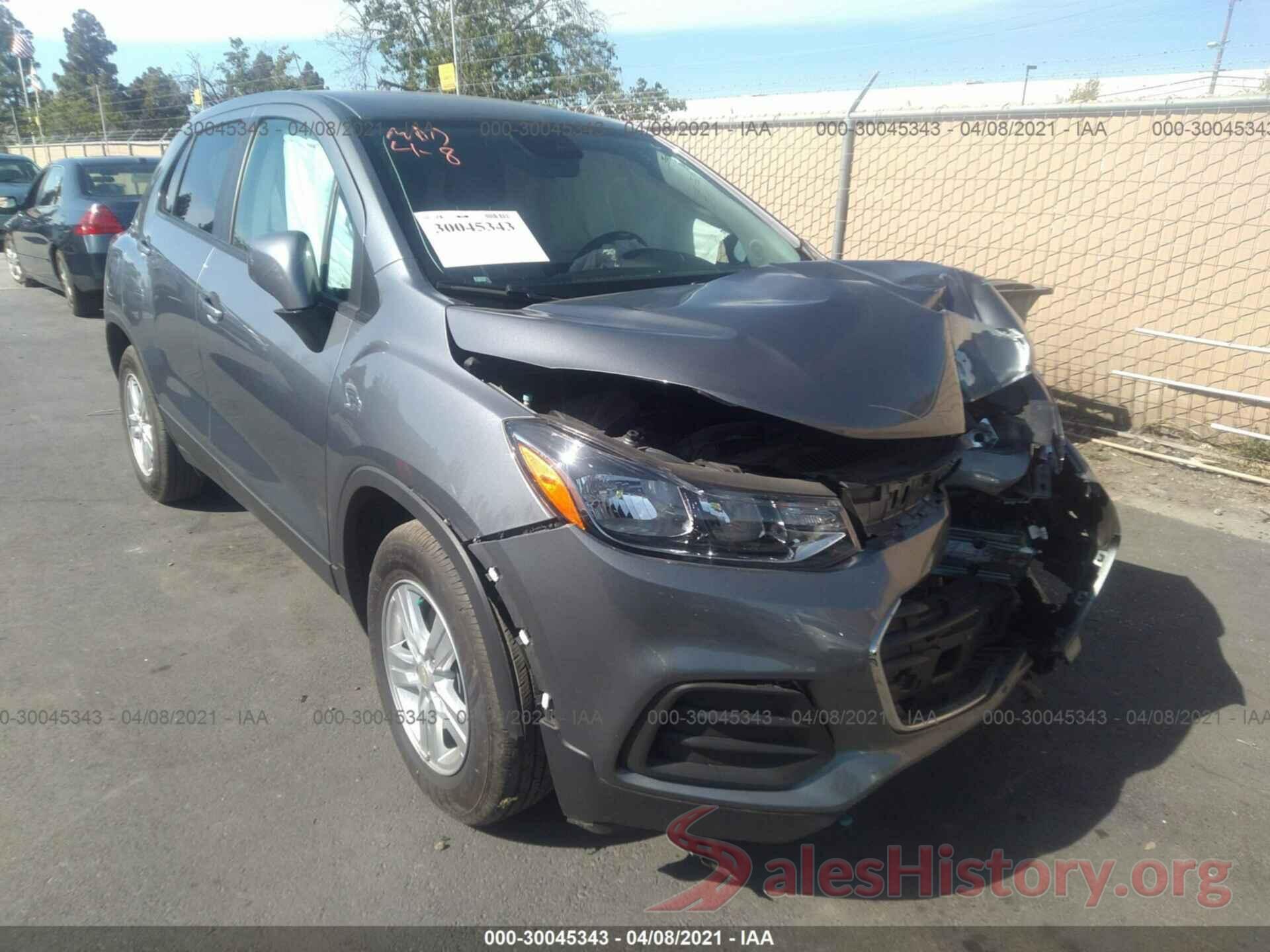 3GNCJKSBXLL276964 2020 CHEVROLET TRAX