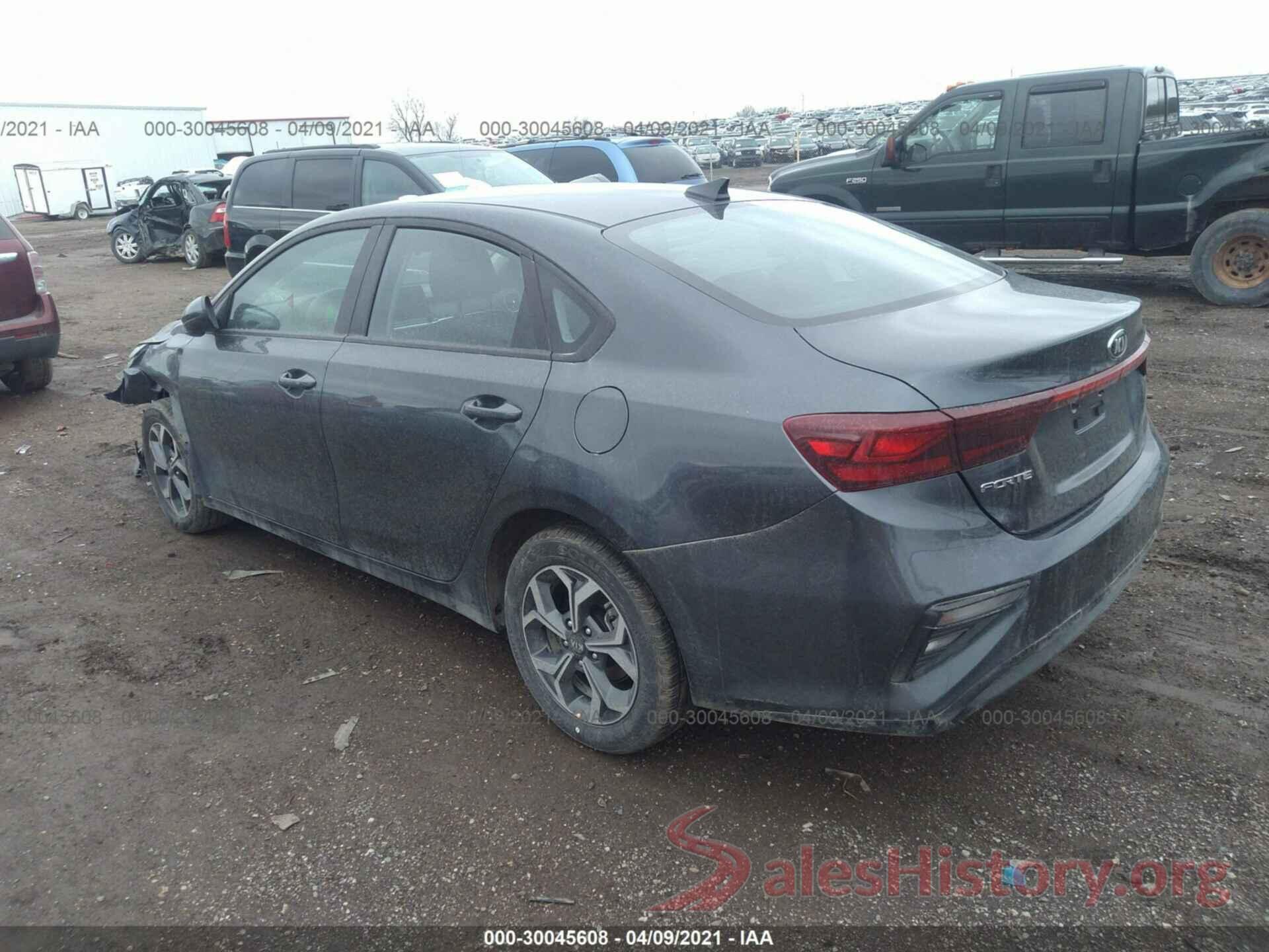 3KPF24ADXME271593 2021 KIA FORTE