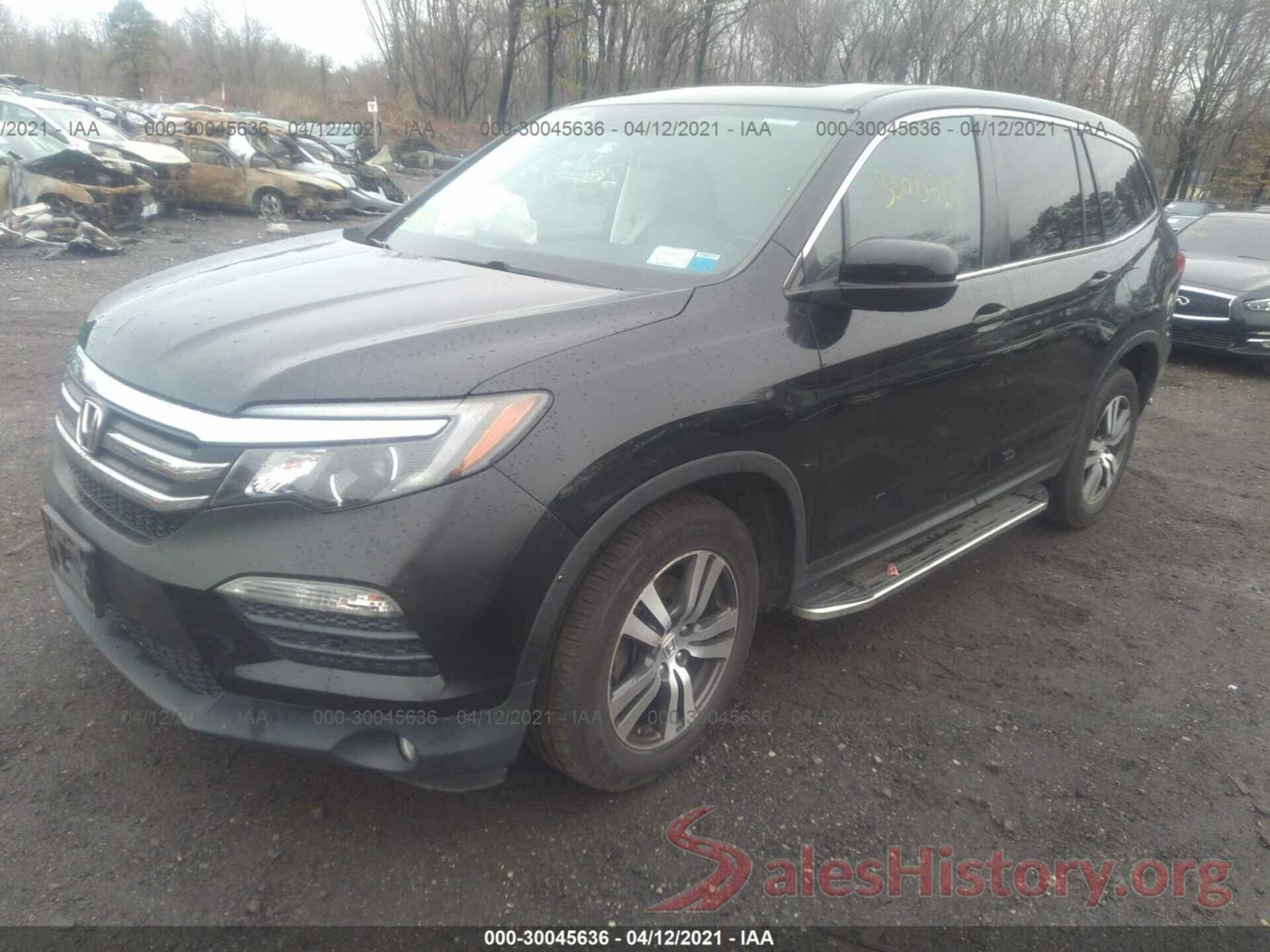 5FNYF6H50GB046671 2016 HONDA PILOT