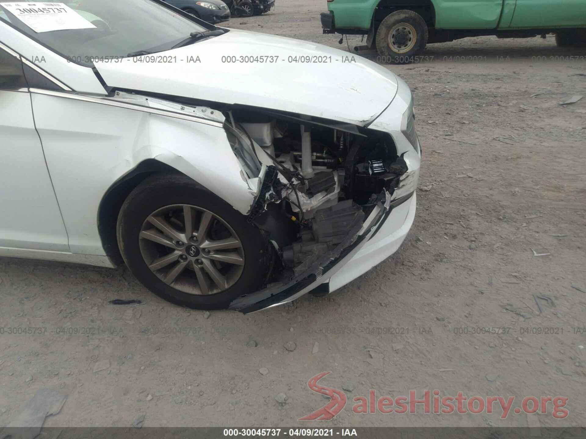 5NPE24AF8GH333750 2016 HYUNDAI SONATA