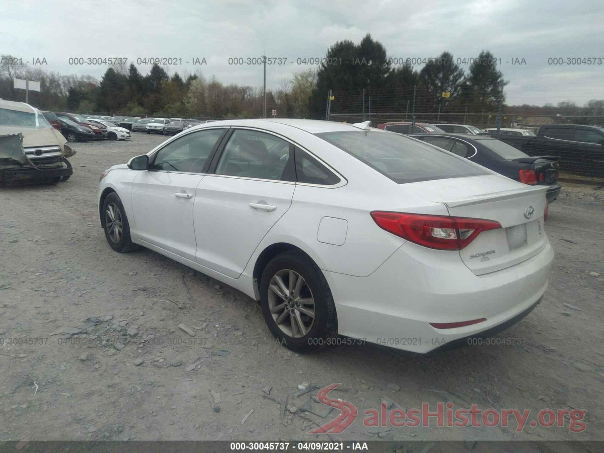 5NPE24AF8GH333750 2016 HYUNDAI SONATA