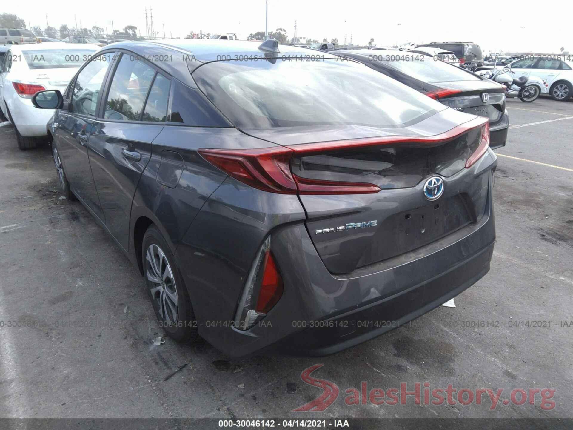 JTDKAMFPXM3169674 2021 TOYOTA PRIUS PRIME