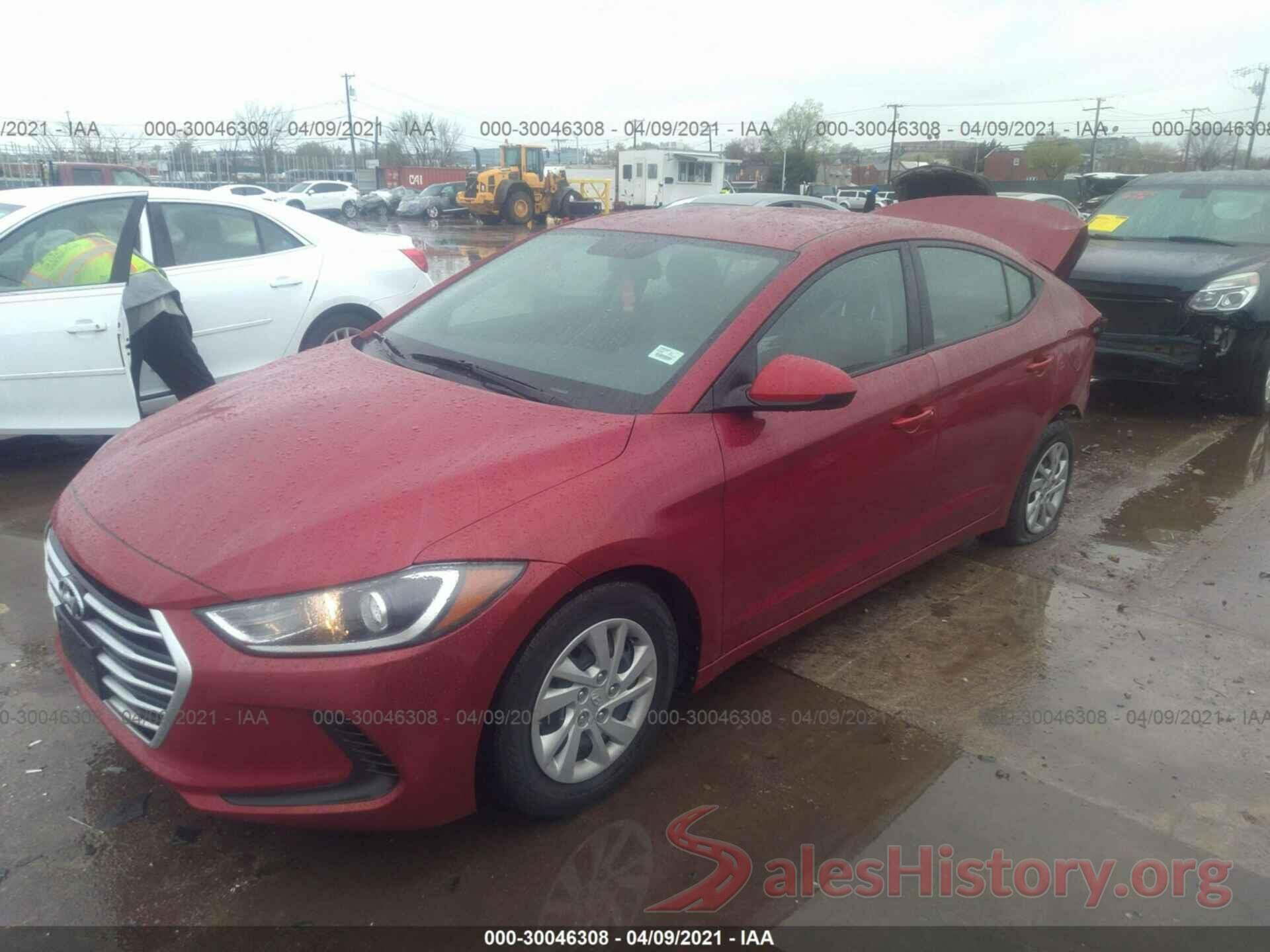 KMHD74LF3HU329330 2017 HYUNDAI ELANTRA