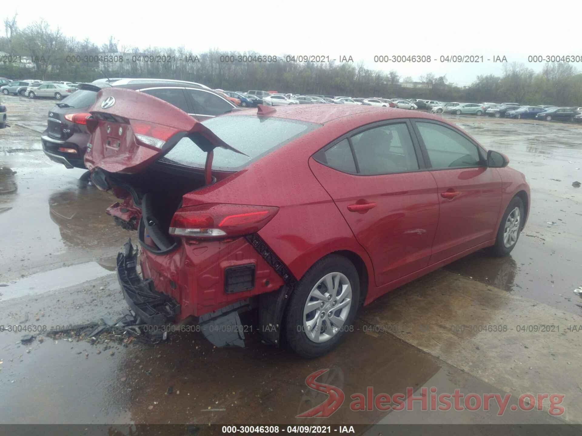 KMHD74LF3HU329330 2017 HYUNDAI ELANTRA