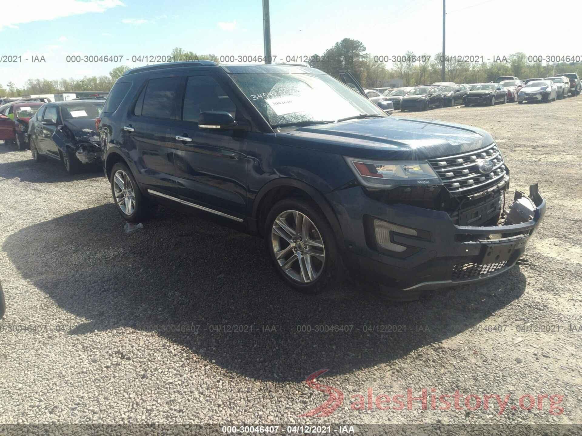 1FM5K8FH7GGC38288 2016 FORD EXPLORER