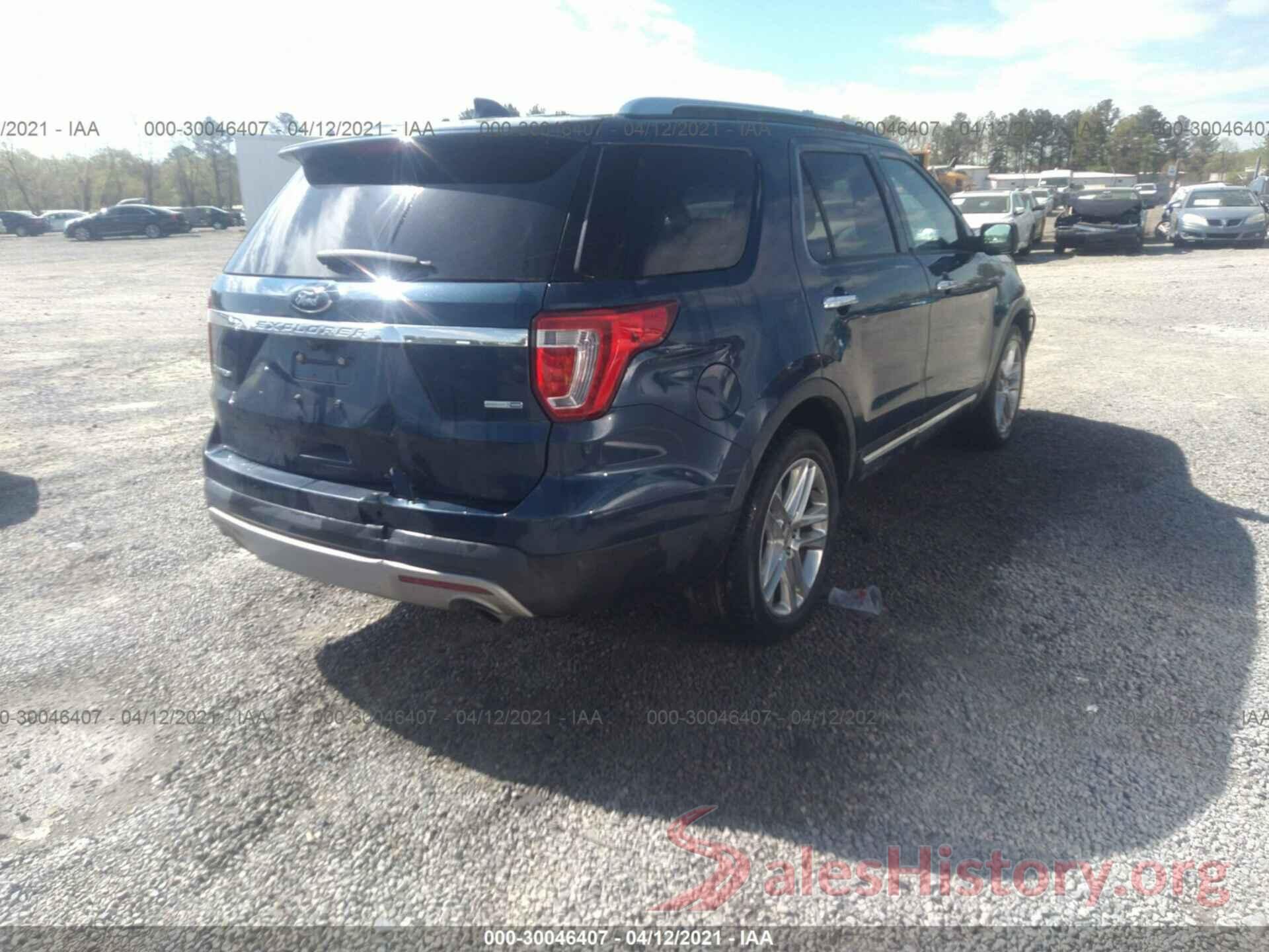 1FM5K8FH7GGC38288 2016 FORD EXPLORER