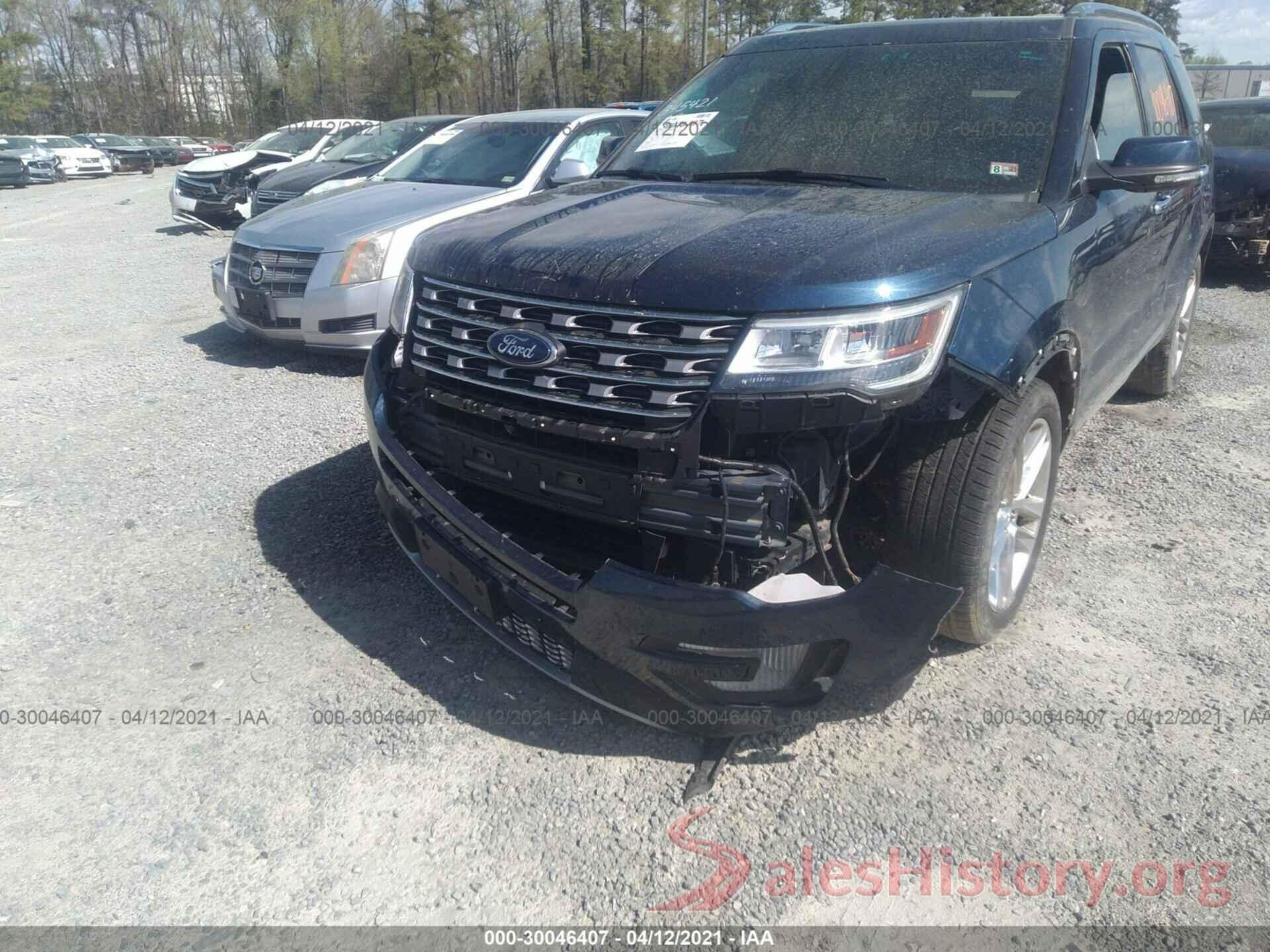 1FM5K8FH7GGC38288 2016 FORD EXPLORER