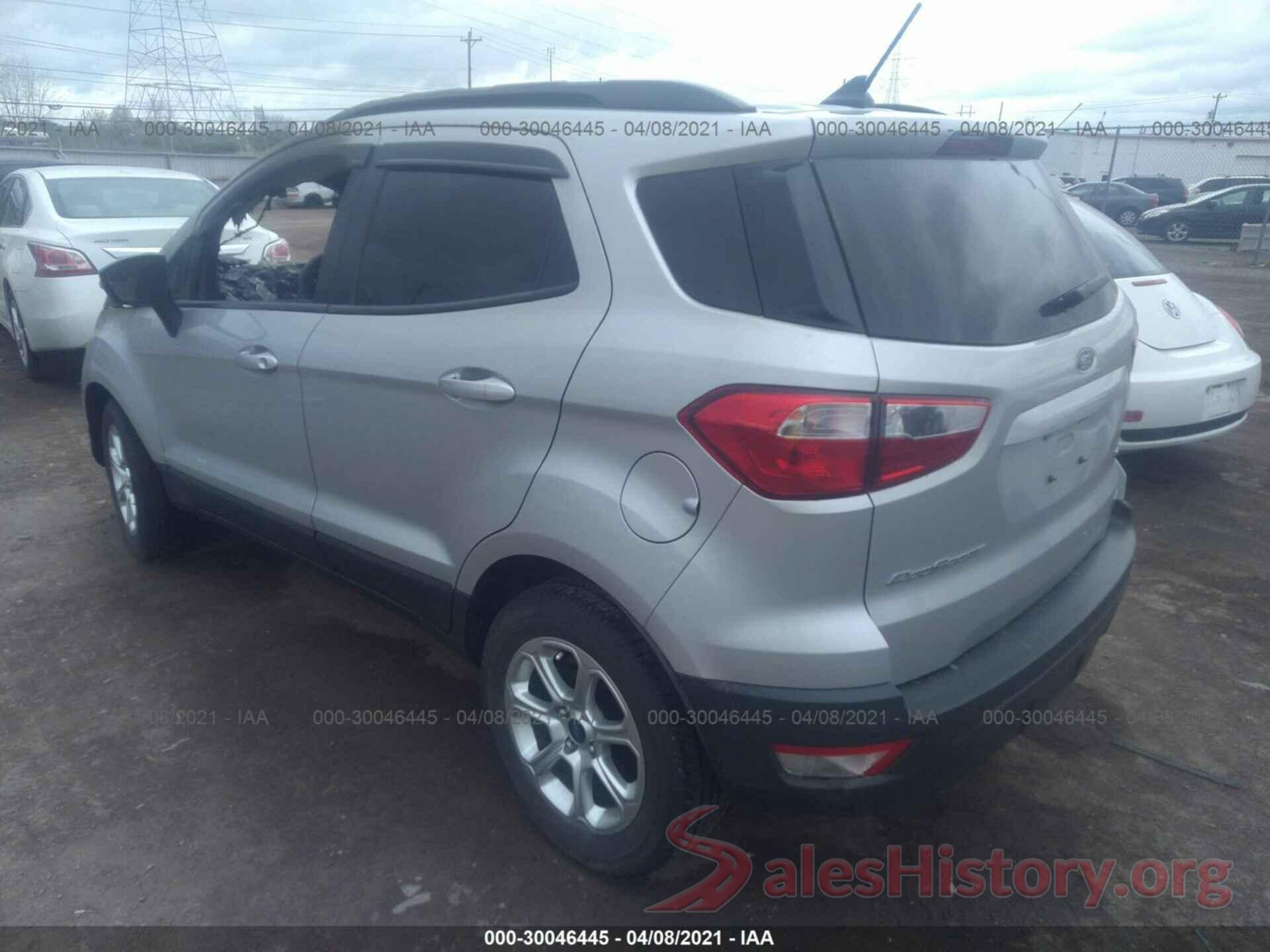 MAJ3S2GE4KC286155 2019 FORD ECOSPORT