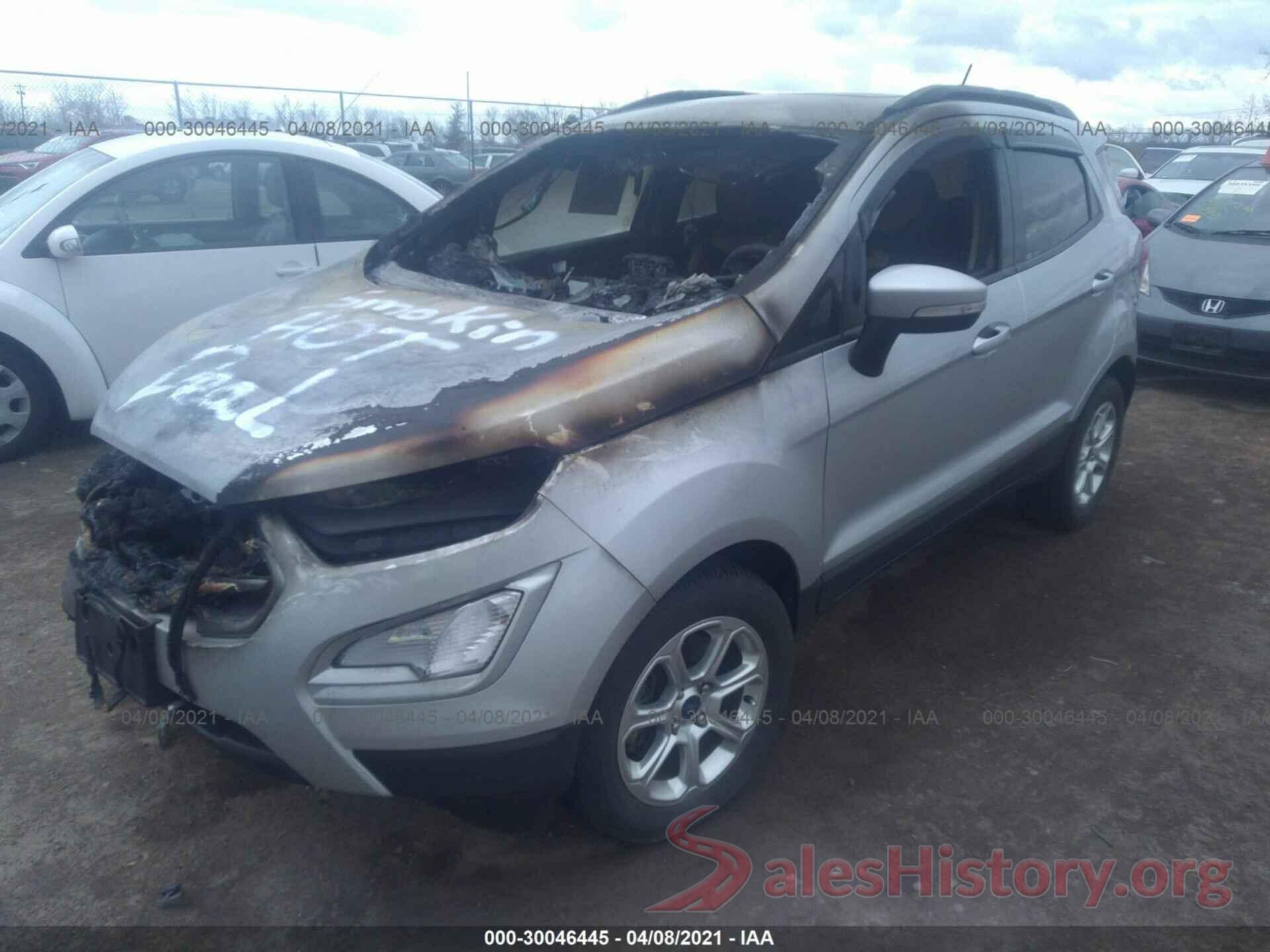 MAJ3S2GE4KC286155 2019 FORD ECOSPORT