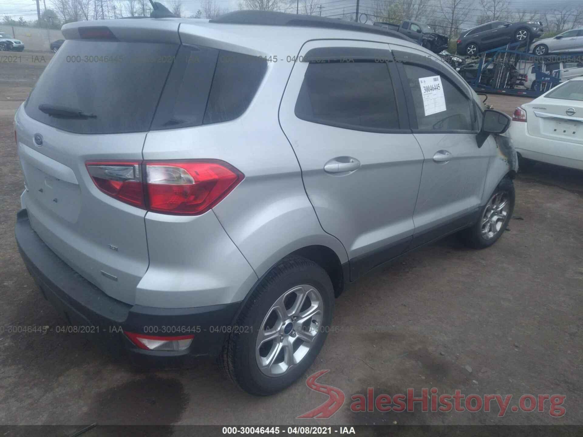 MAJ3S2GE4KC286155 2019 FORD ECOSPORT