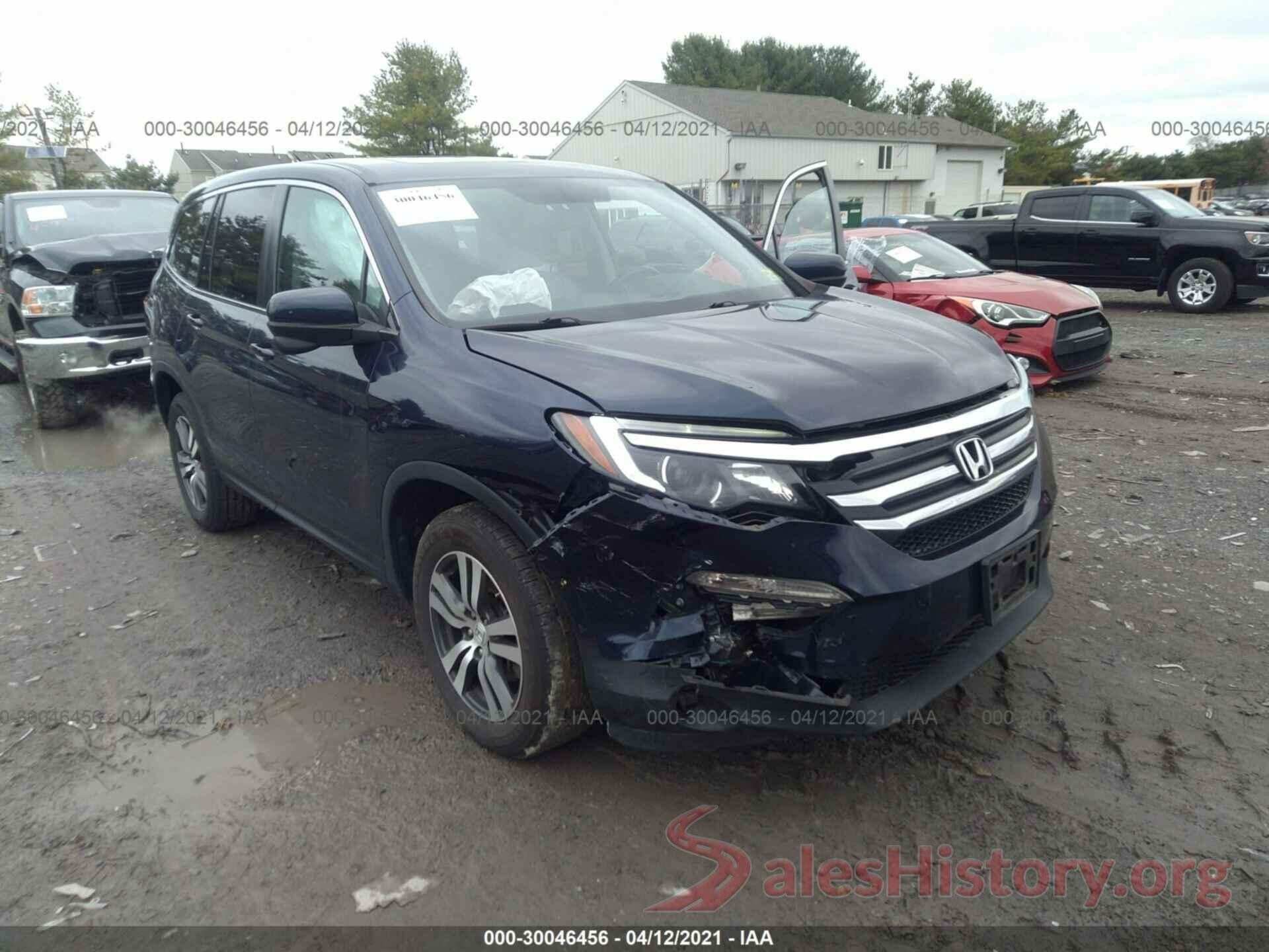 5FNYF6H50GB066709 2016 HONDA PILOT