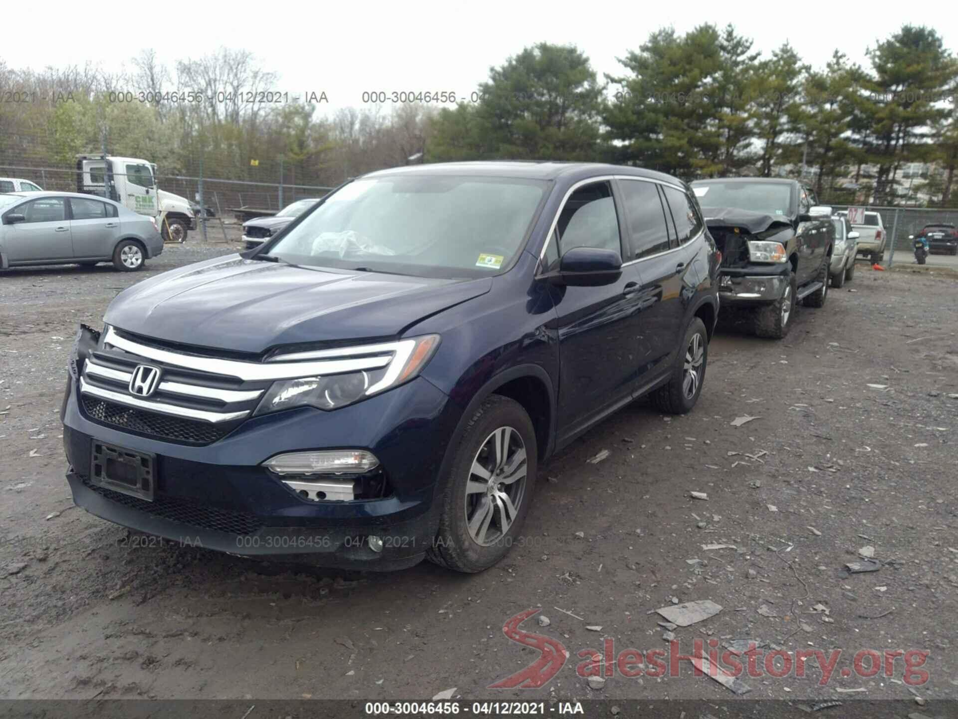 5FNYF6H50GB066709 2016 HONDA PILOT