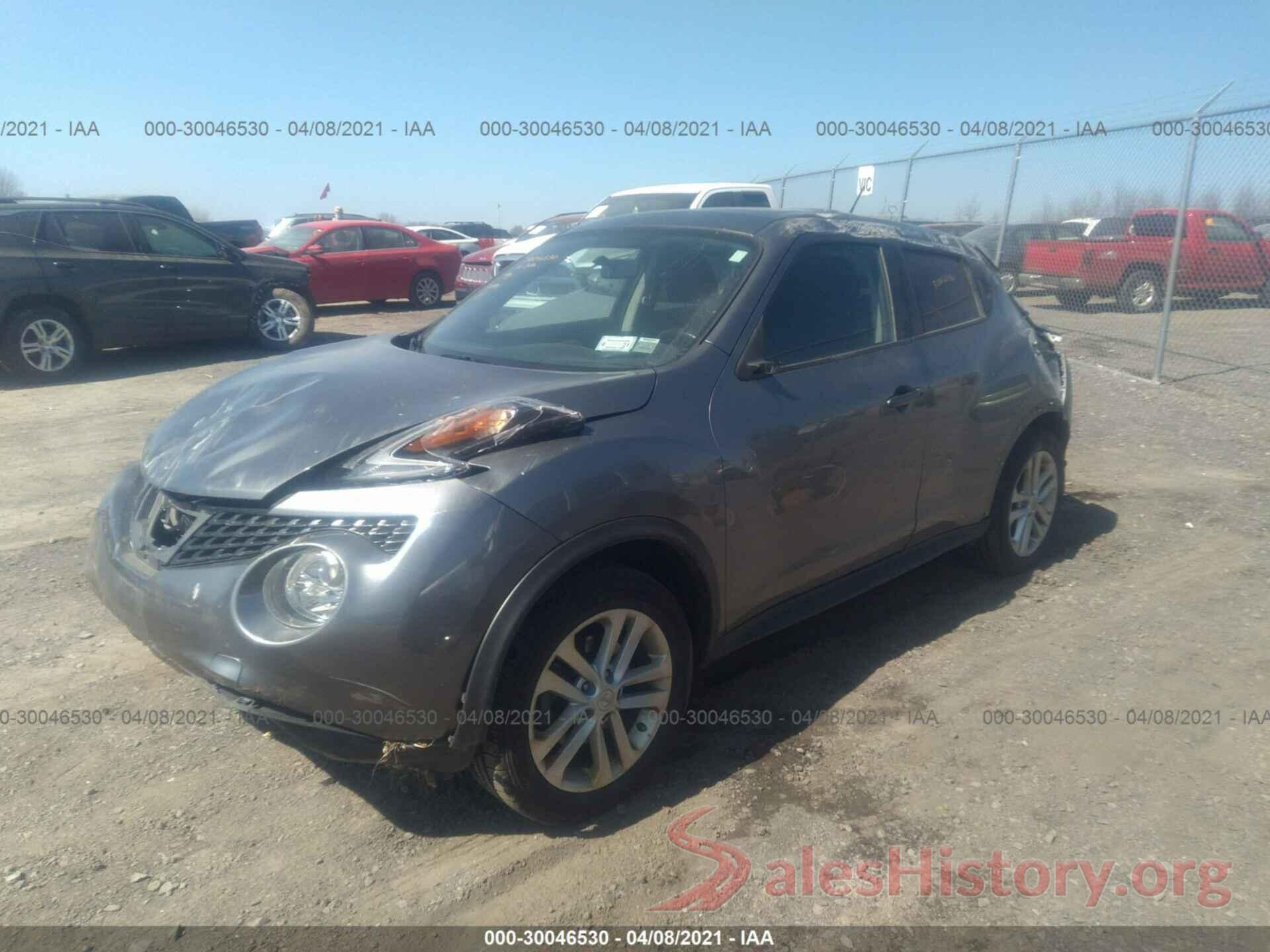 JN8AF5MV9GT655258 2016 NISSAN JUKE