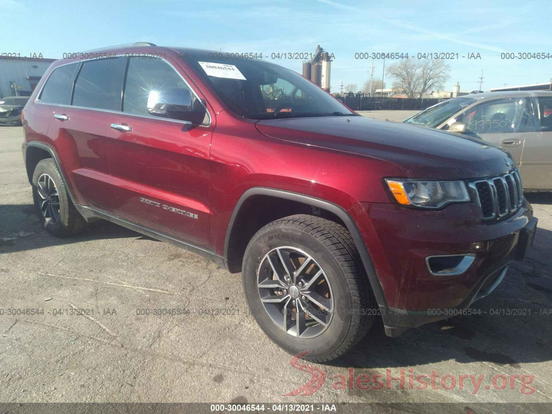 1C4RJFBG0HC678386 2017 JEEP GRAND CHEROKEE