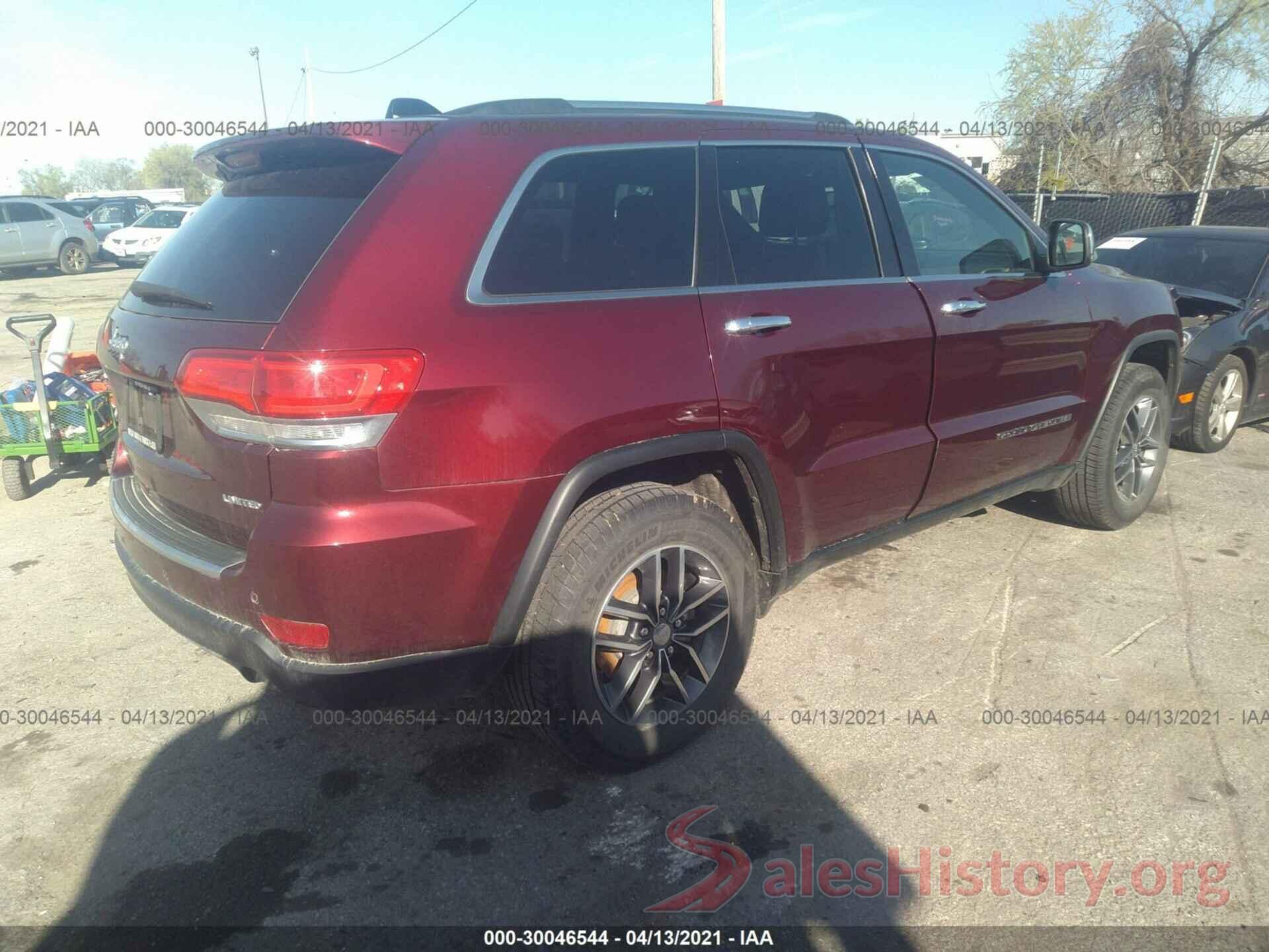 1C4RJFBG0HC678386 2017 JEEP GRAND CHEROKEE