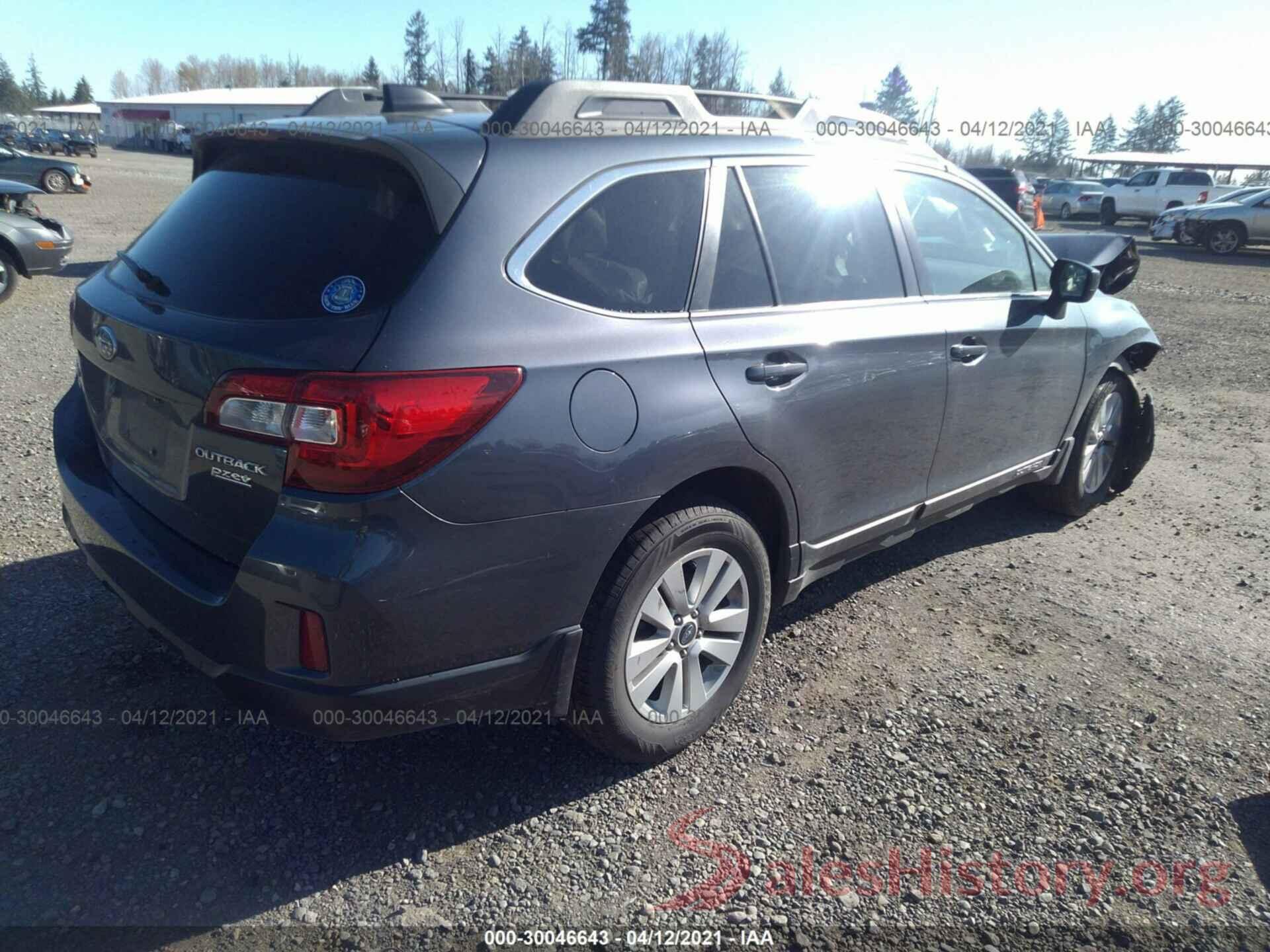 4S4BSADC1G3313382 2016 SUBARU OUTBACK