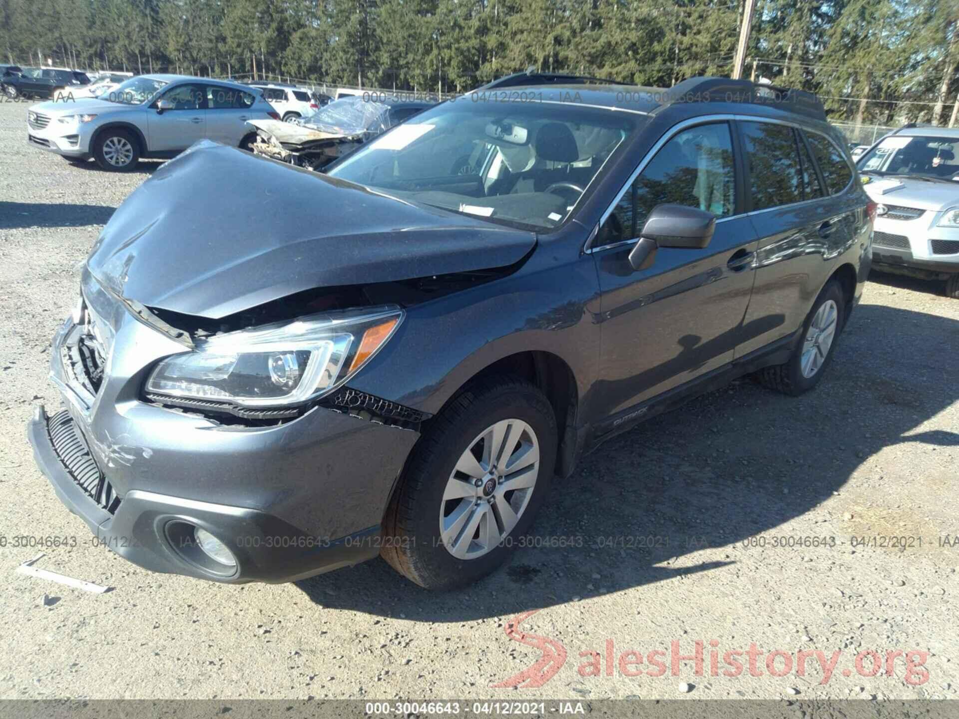 4S4BSADC1G3313382 2016 SUBARU OUTBACK