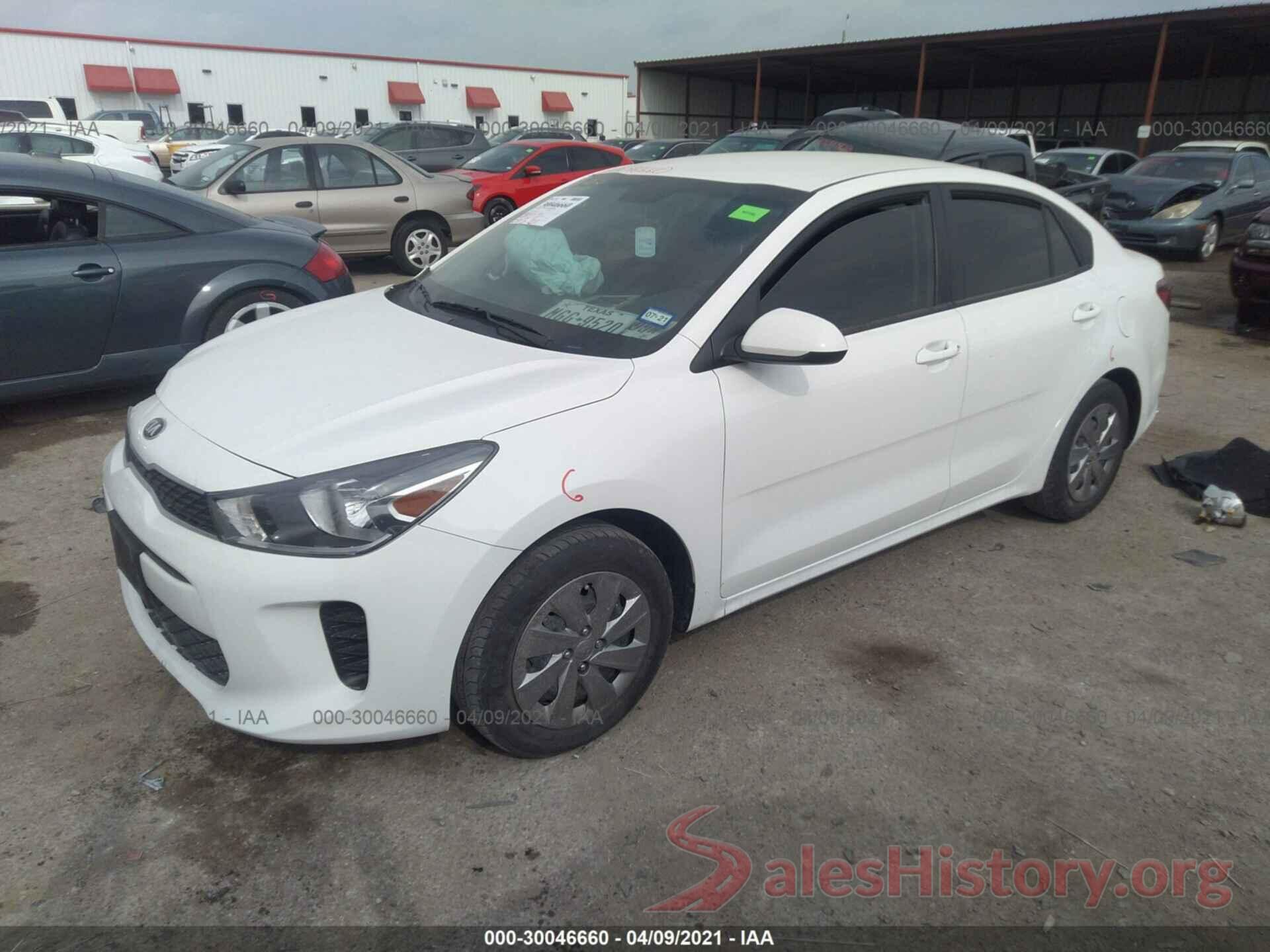 3KPA24AB4KE233444 2019 KIA RIO