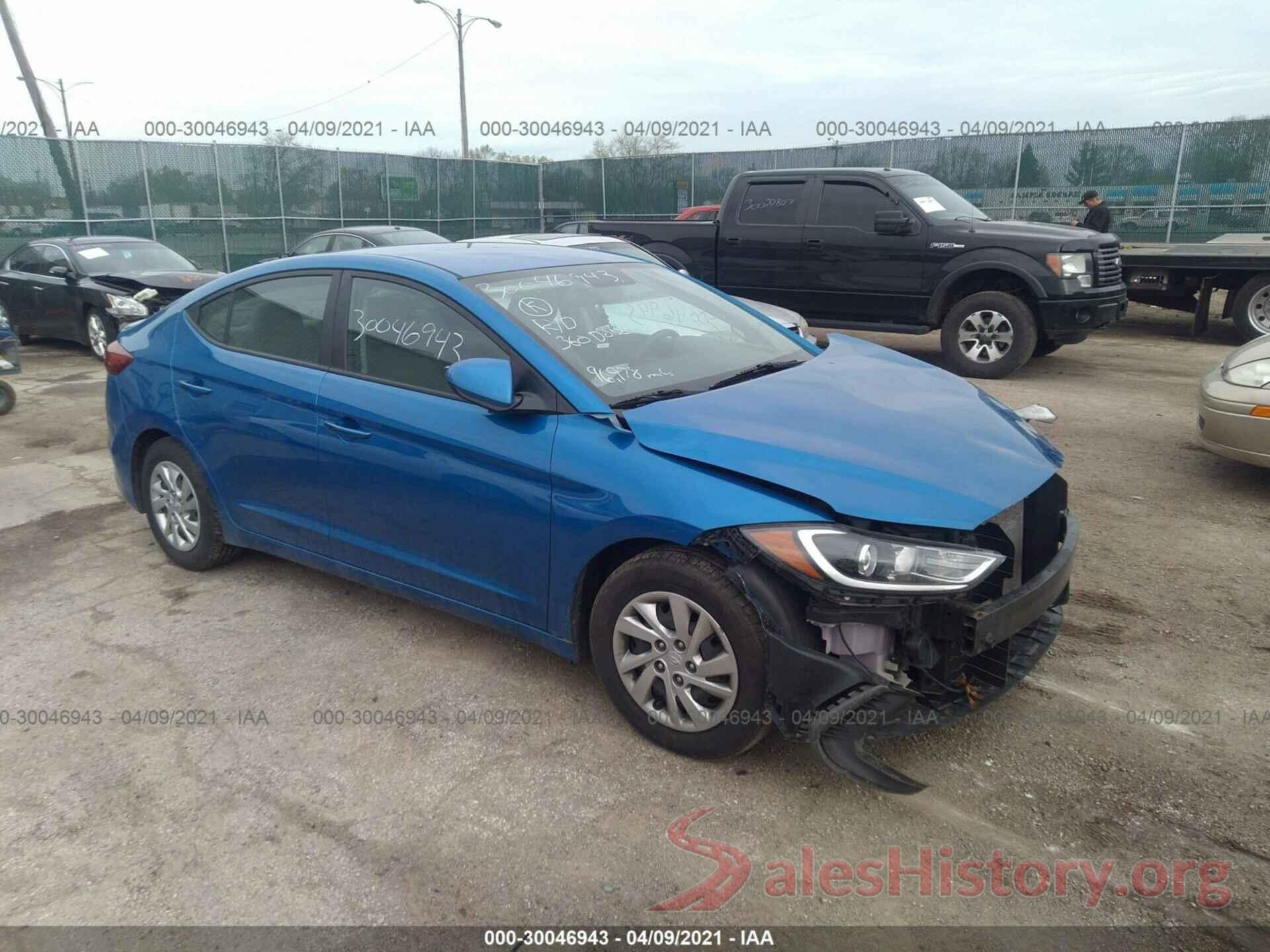 KMHD74LF8JU449601 2018 HYUNDAI ELANTRA