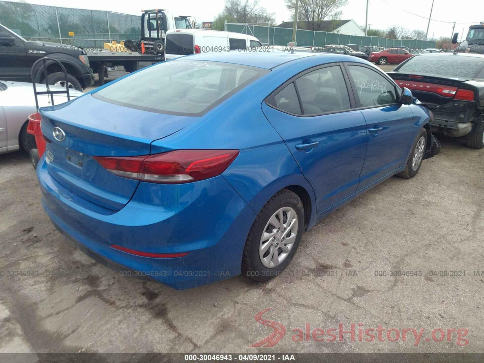 KMHD74LF8JU449601 2018 HYUNDAI ELANTRA