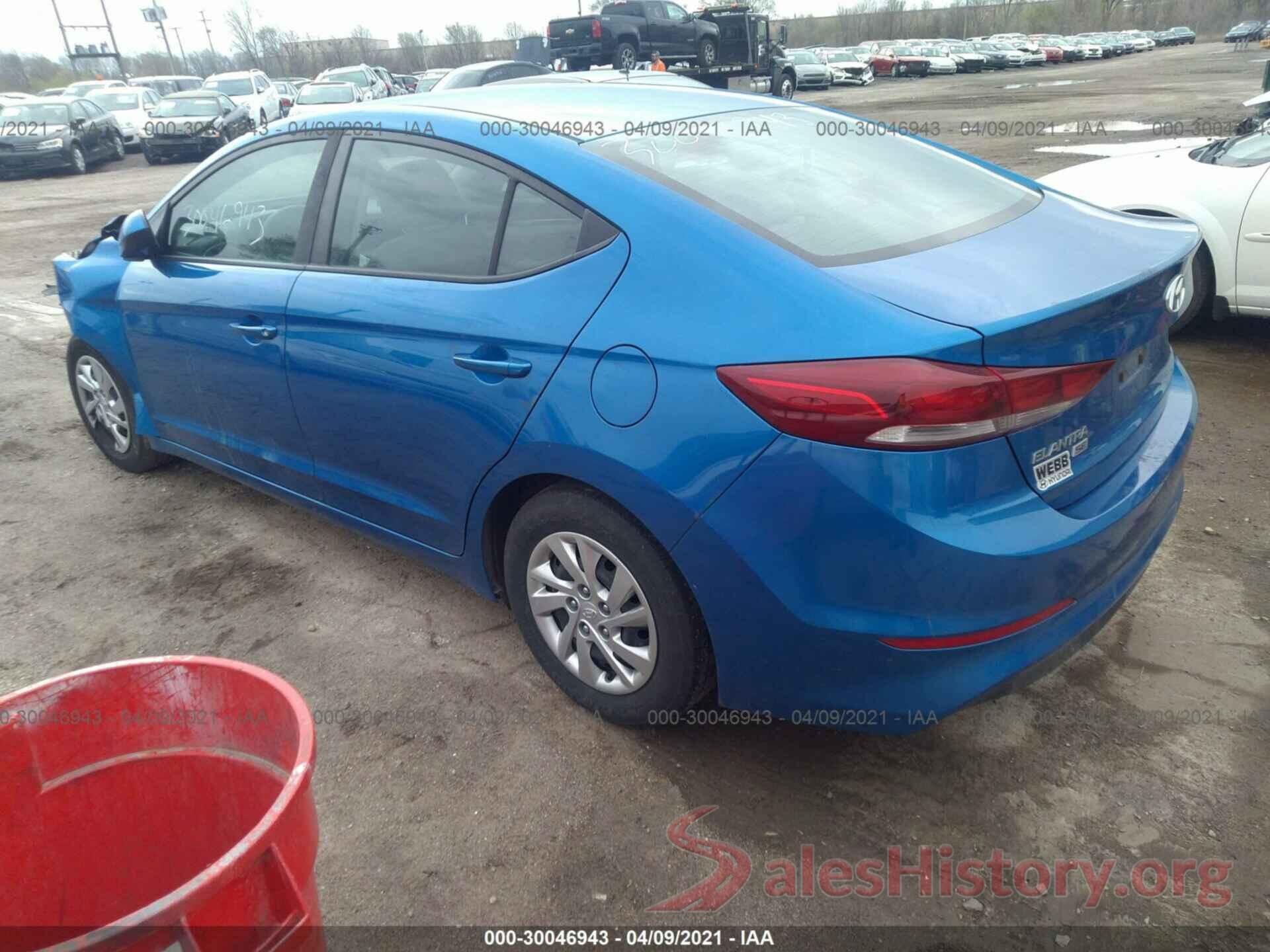 KMHD74LF8JU449601 2018 HYUNDAI ELANTRA