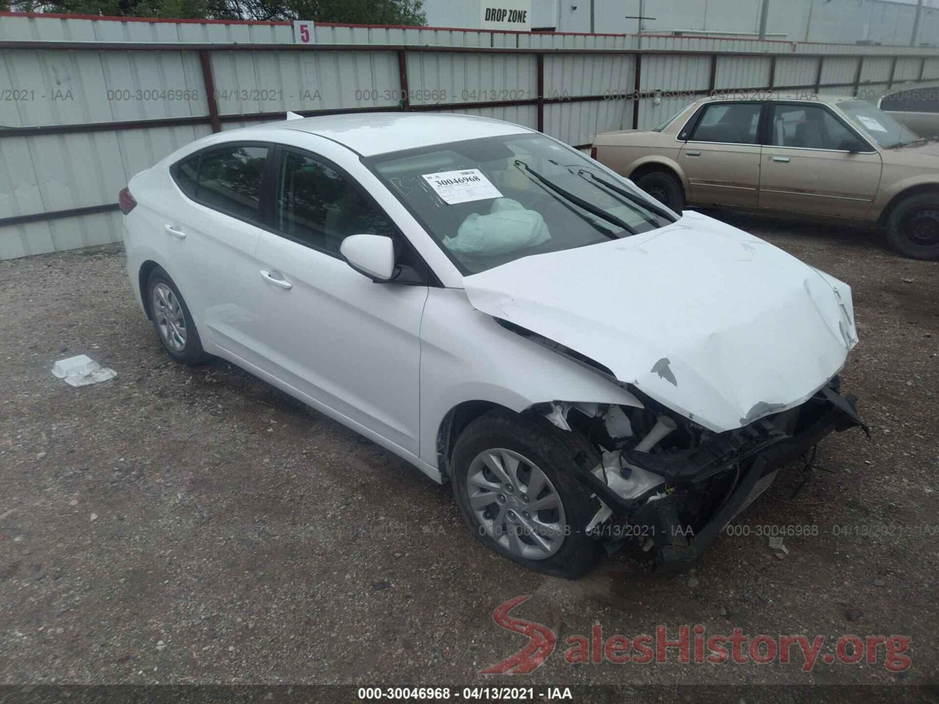 5NPD74LF6HH127399 2017 HYUNDAI ELANTRA