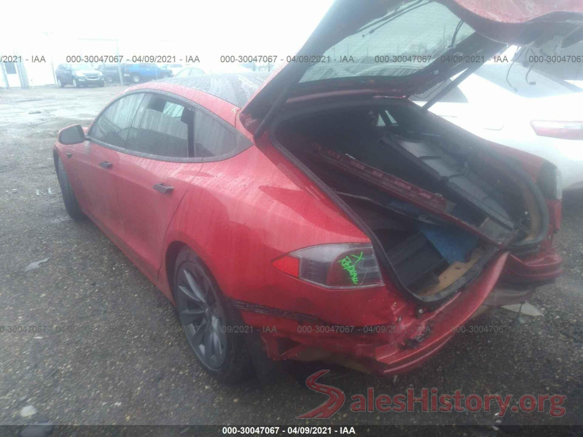 5YJSA1E20LF359490 2020 TESLA MODEL S