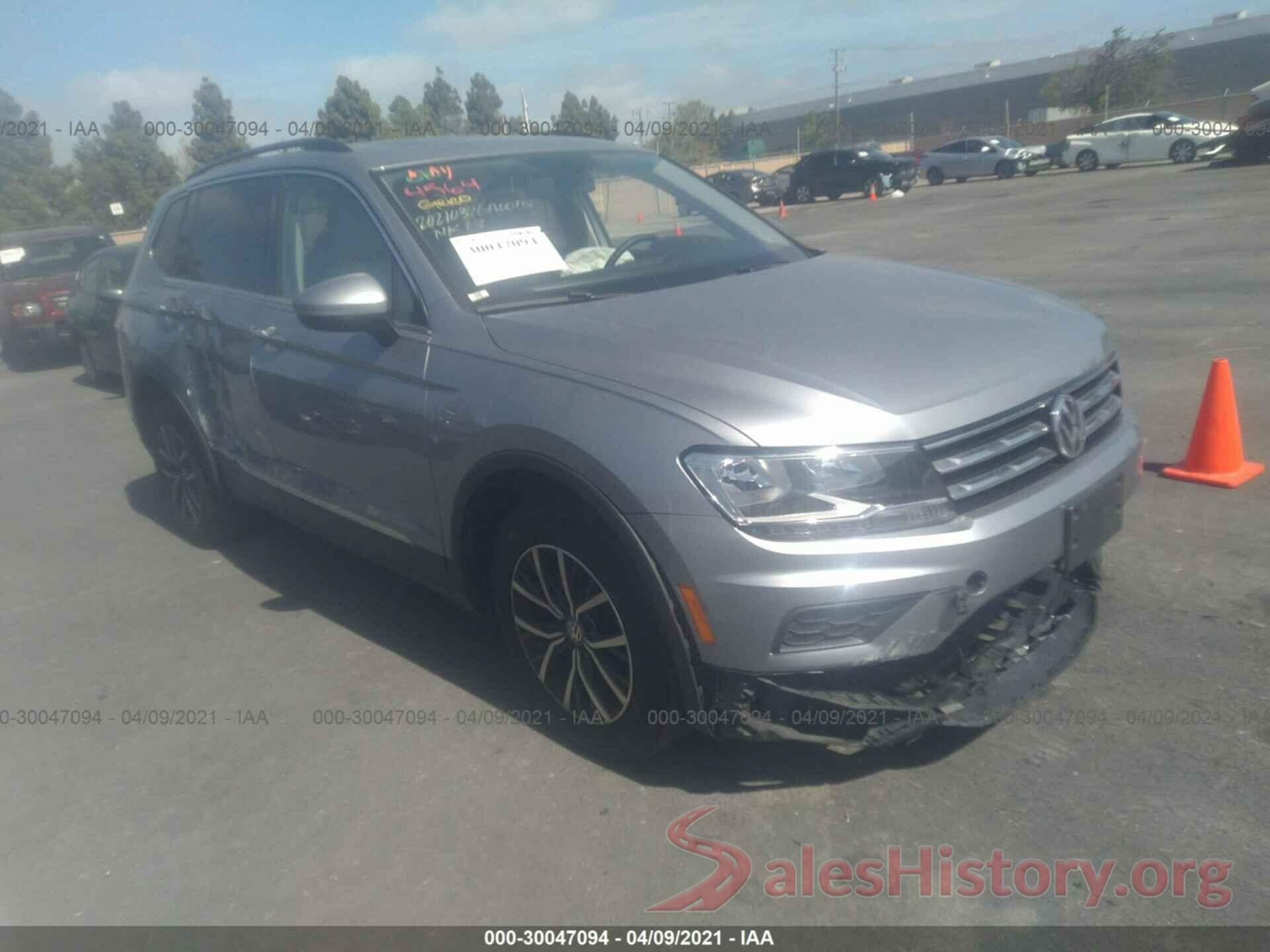 3VV3B7AX3LM032035 2020 VOLKSWAGEN TIGUAN