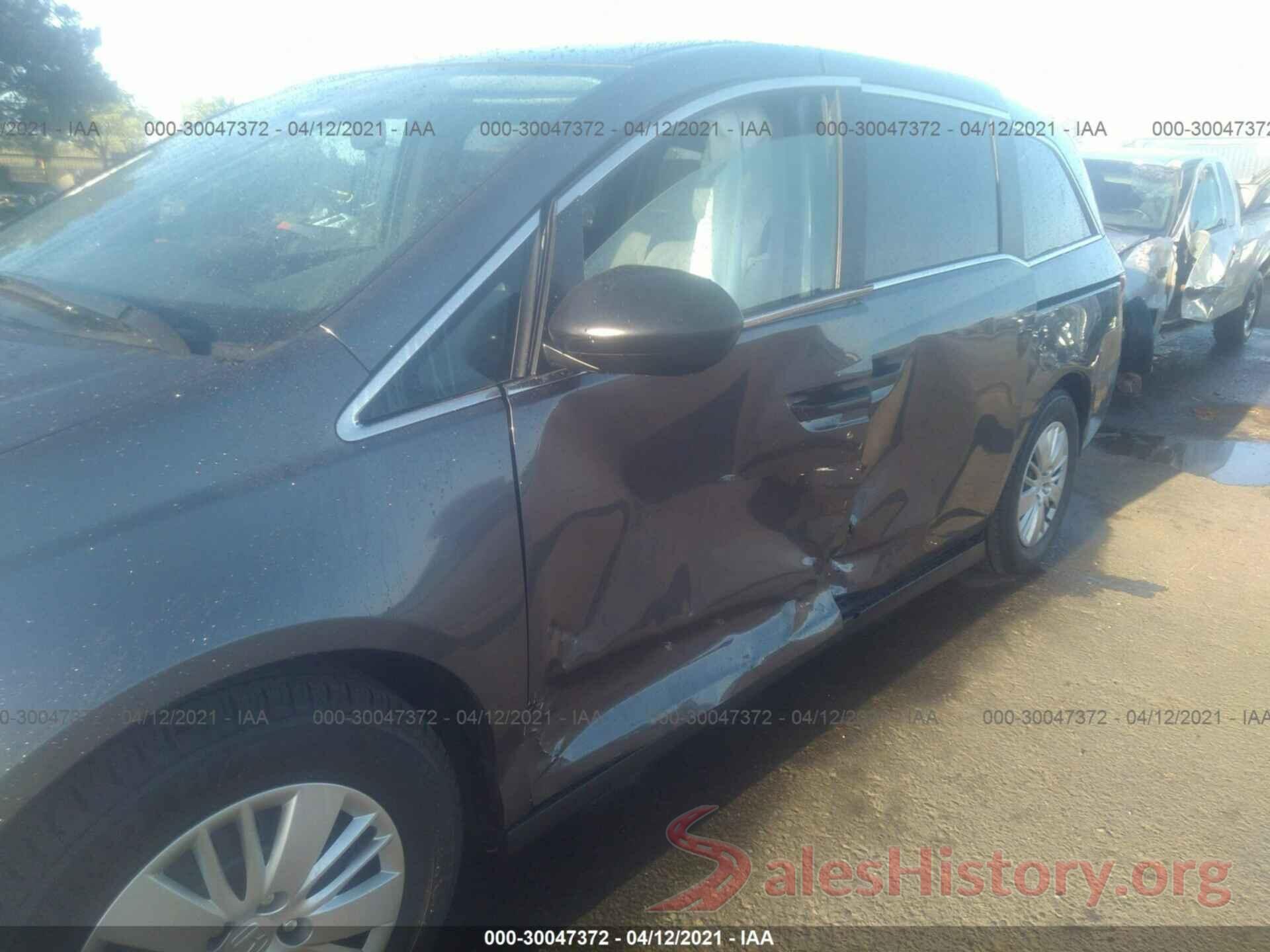 5FNRL5H29GB039280 2016 HONDA ODYSSEY