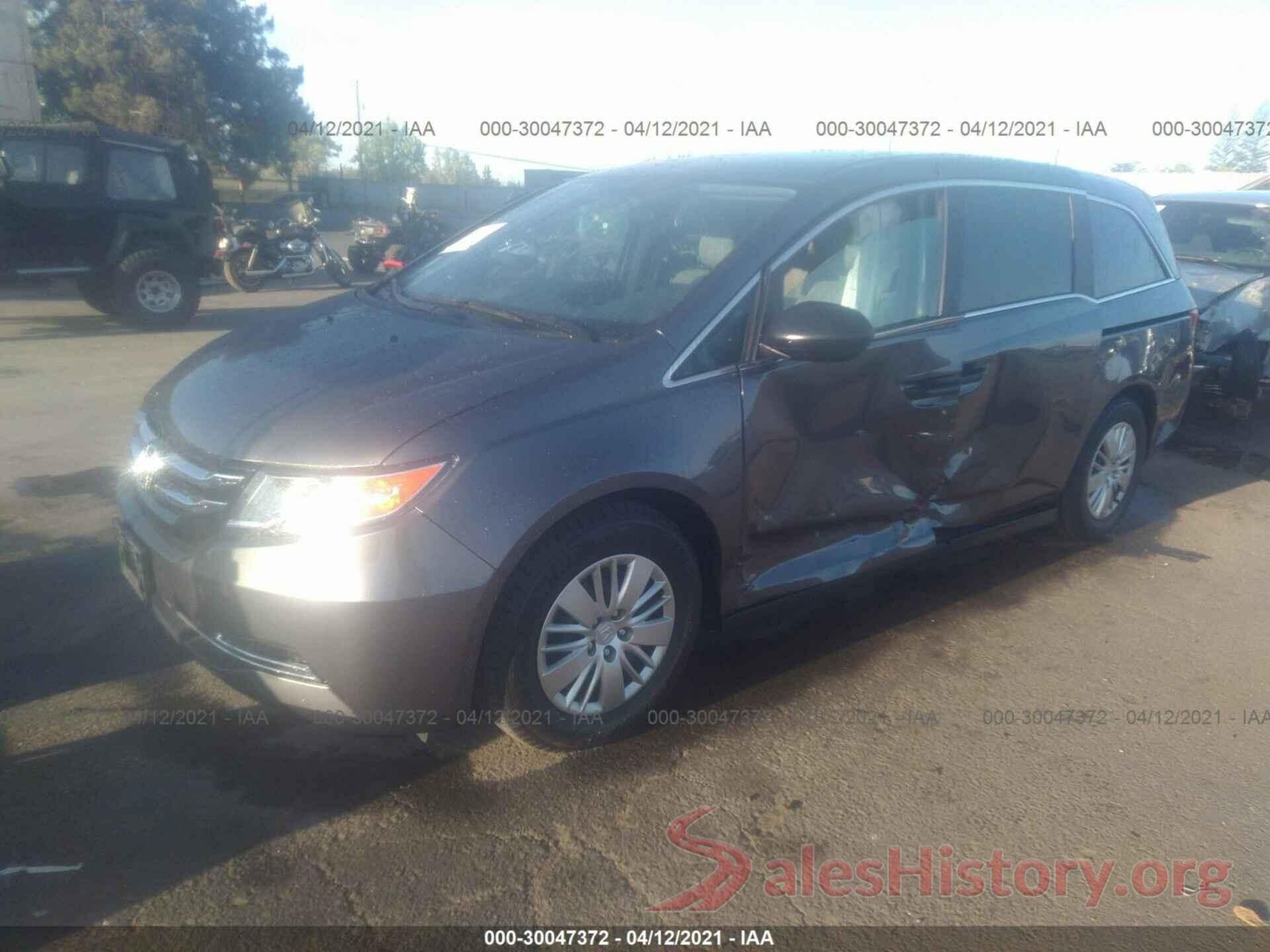 5FNRL5H29GB039280 2016 HONDA ODYSSEY