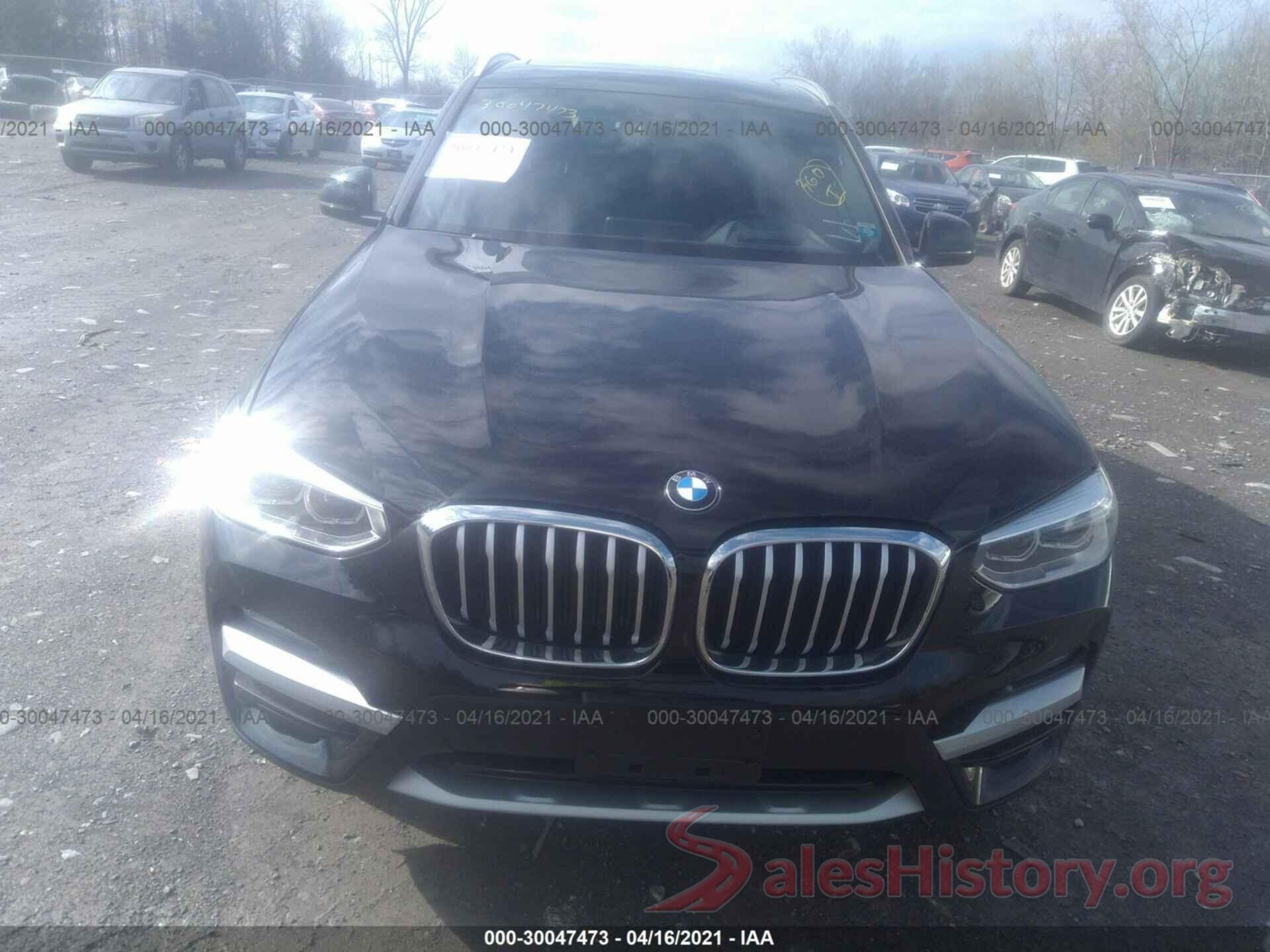 5UXTY5C05L9D22830 2020 BMW X3