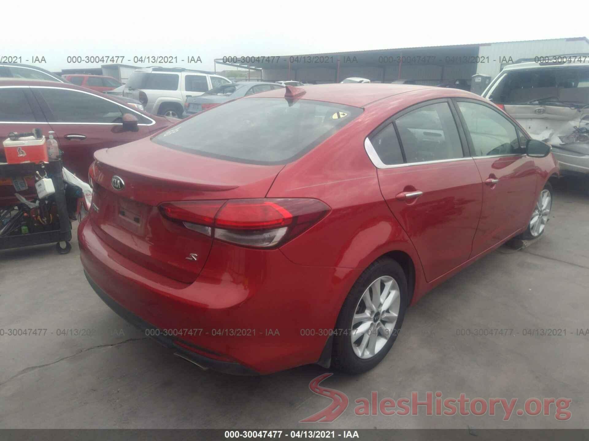 3KPFL4A73HE042556 2017 KIA FORTE