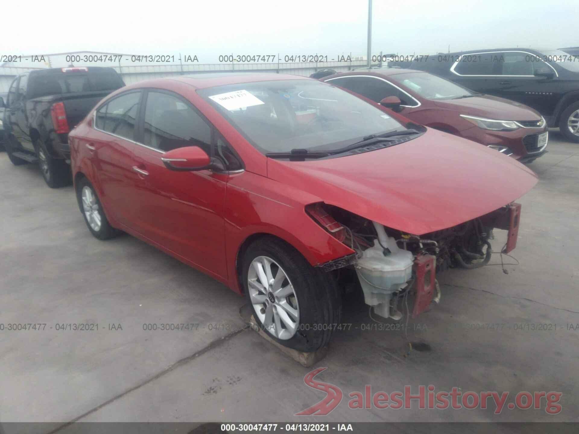 3KPFL4A73HE042556 2017 KIA FORTE