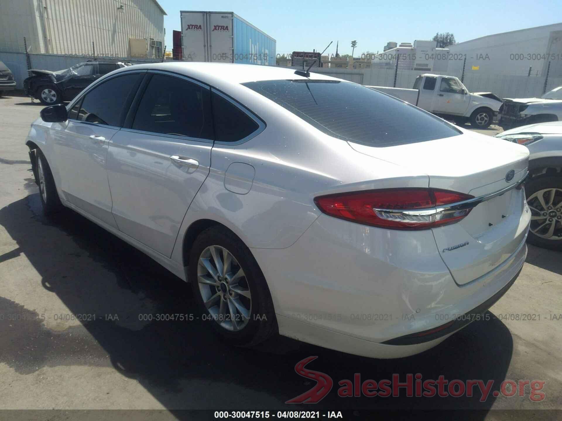 3FA6P0HD1HR110800 2017 FORD FUSION