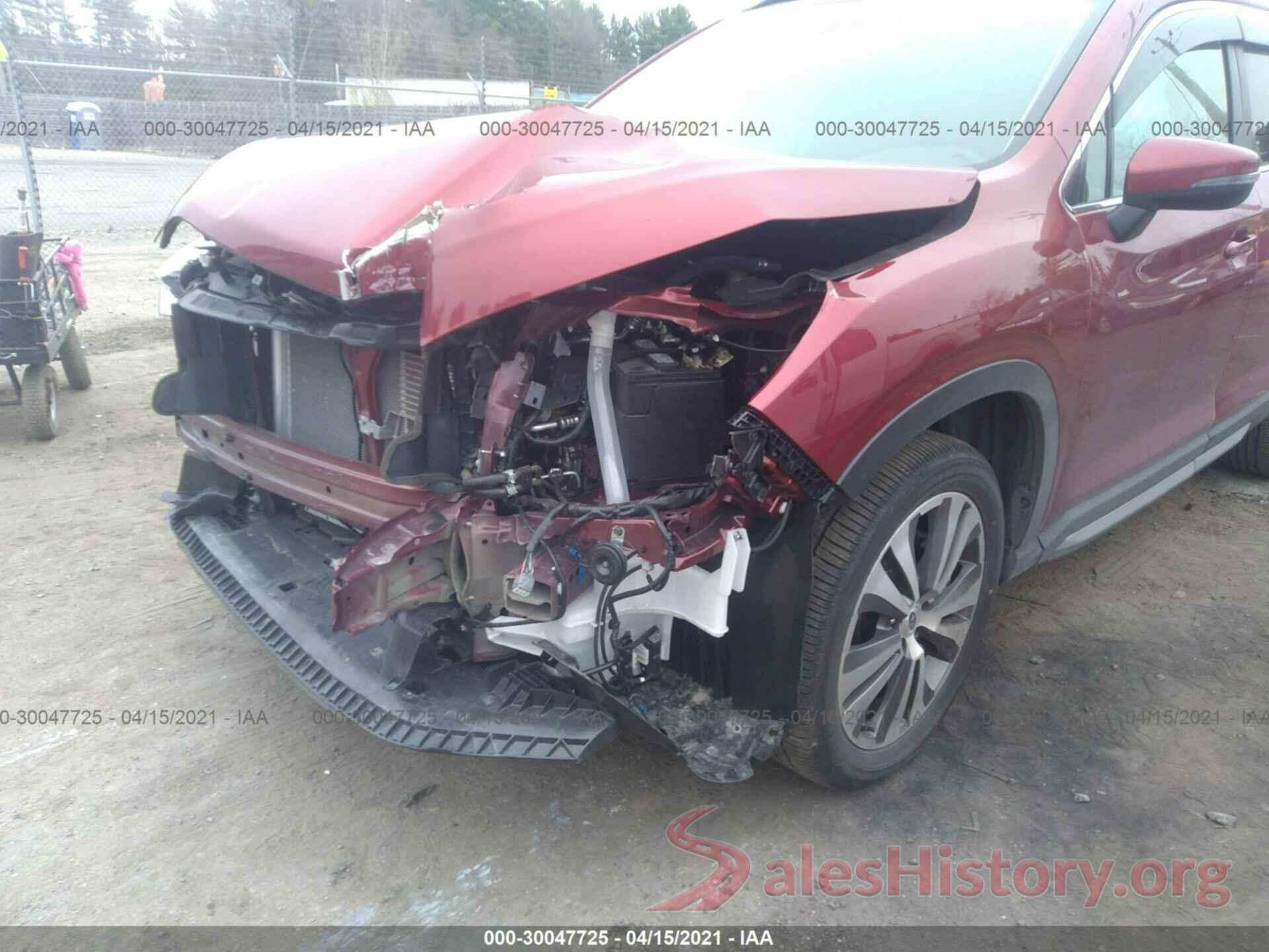 4S4WMAPD8L3463001 2020 SUBARU ASCENT