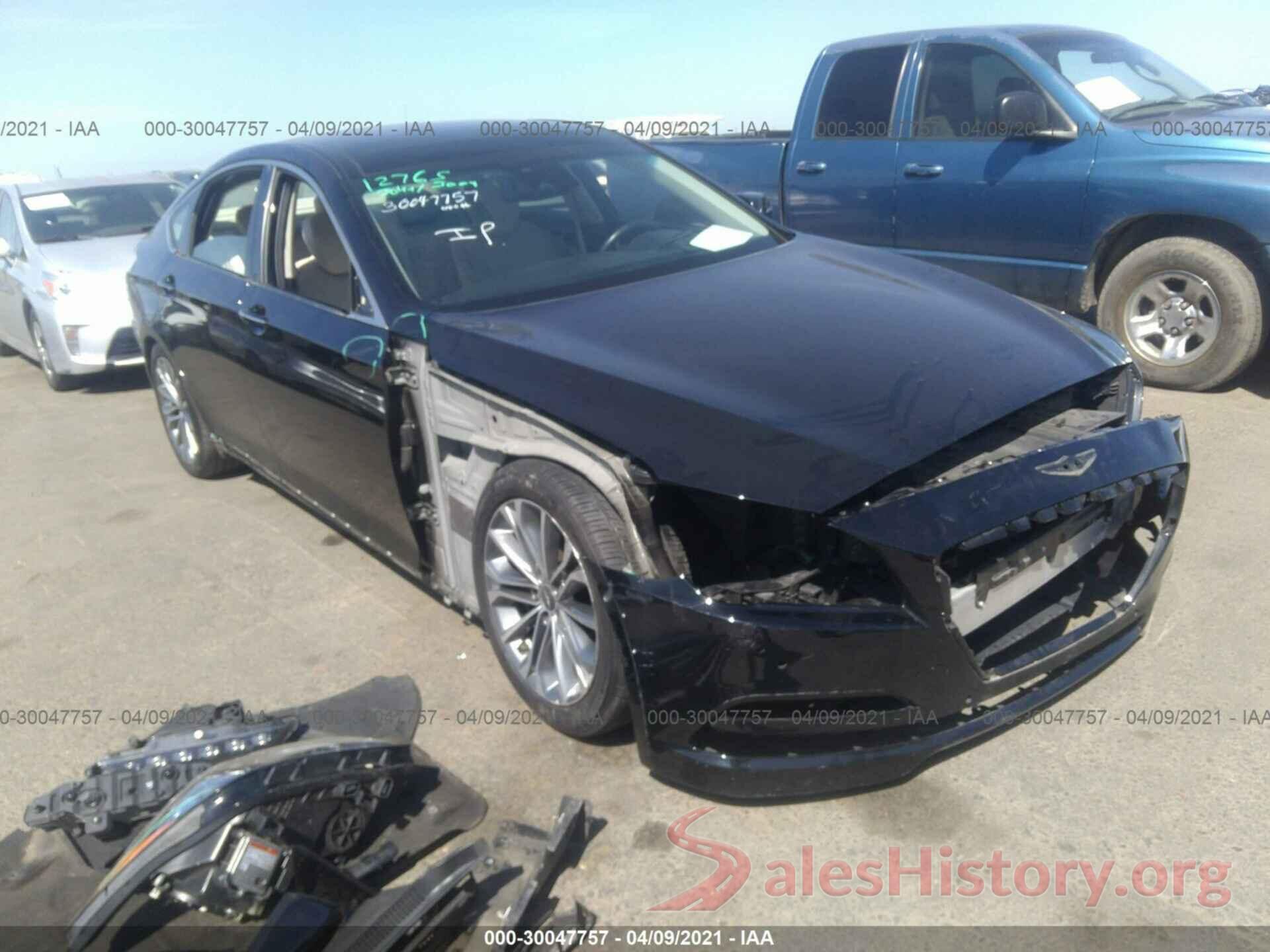 KMHGN4JE5GU136804 2016 HYUNDAI GENESIS