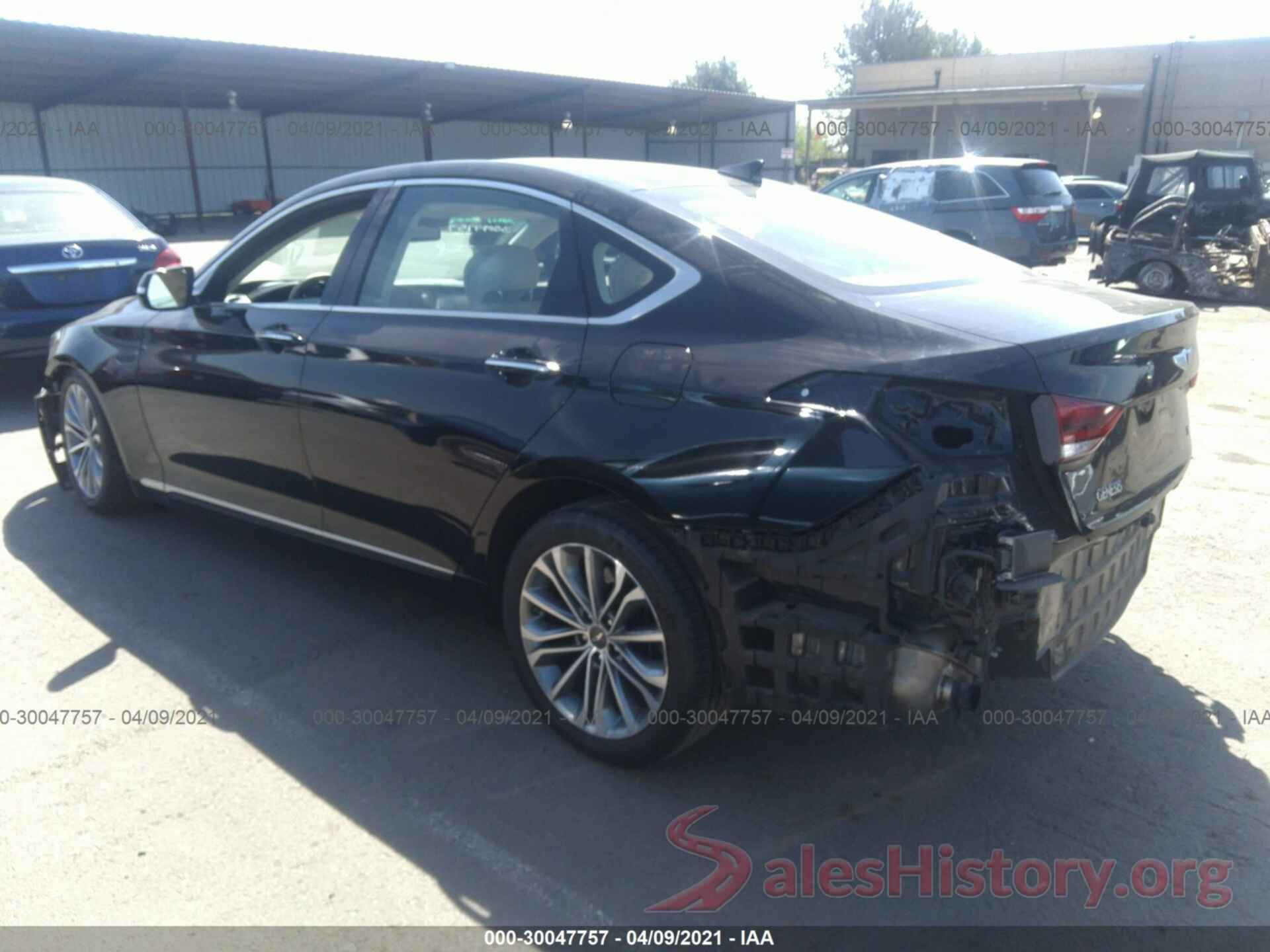 KMHGN4JE5GU136804 2016 HYUNDAI GENESIS