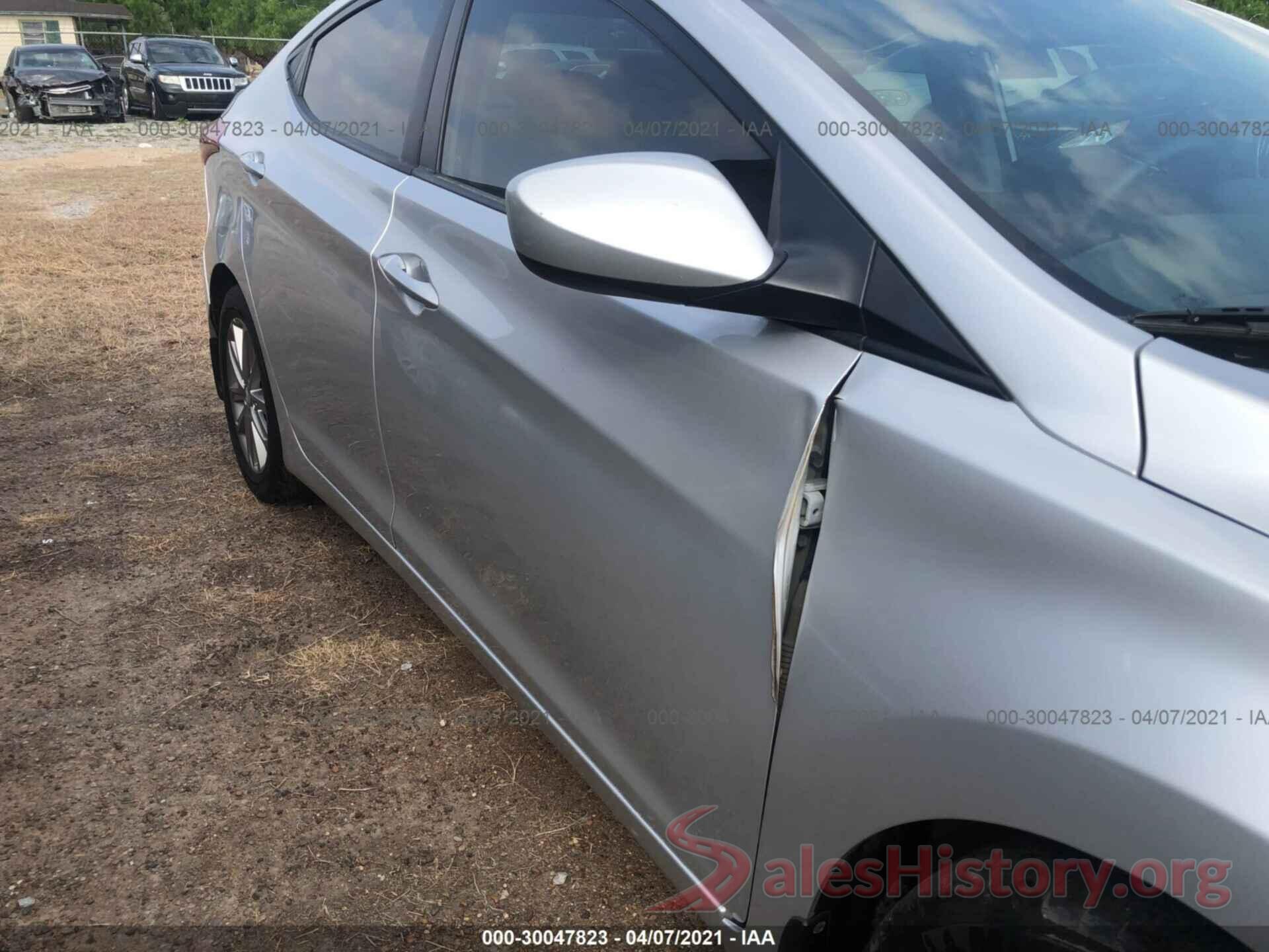 5NPDH4AE5GH712013 2016 HYUNDAI ELANTRA